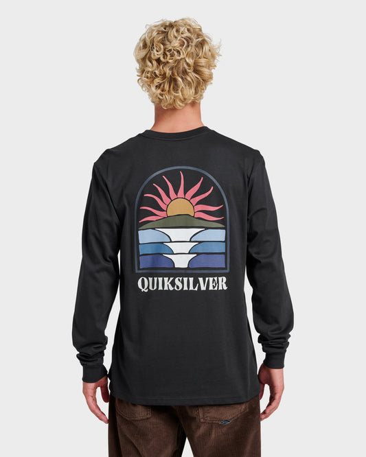 Dawn Patrol Long Sleeve T-shirt - Black Black Quick Silver