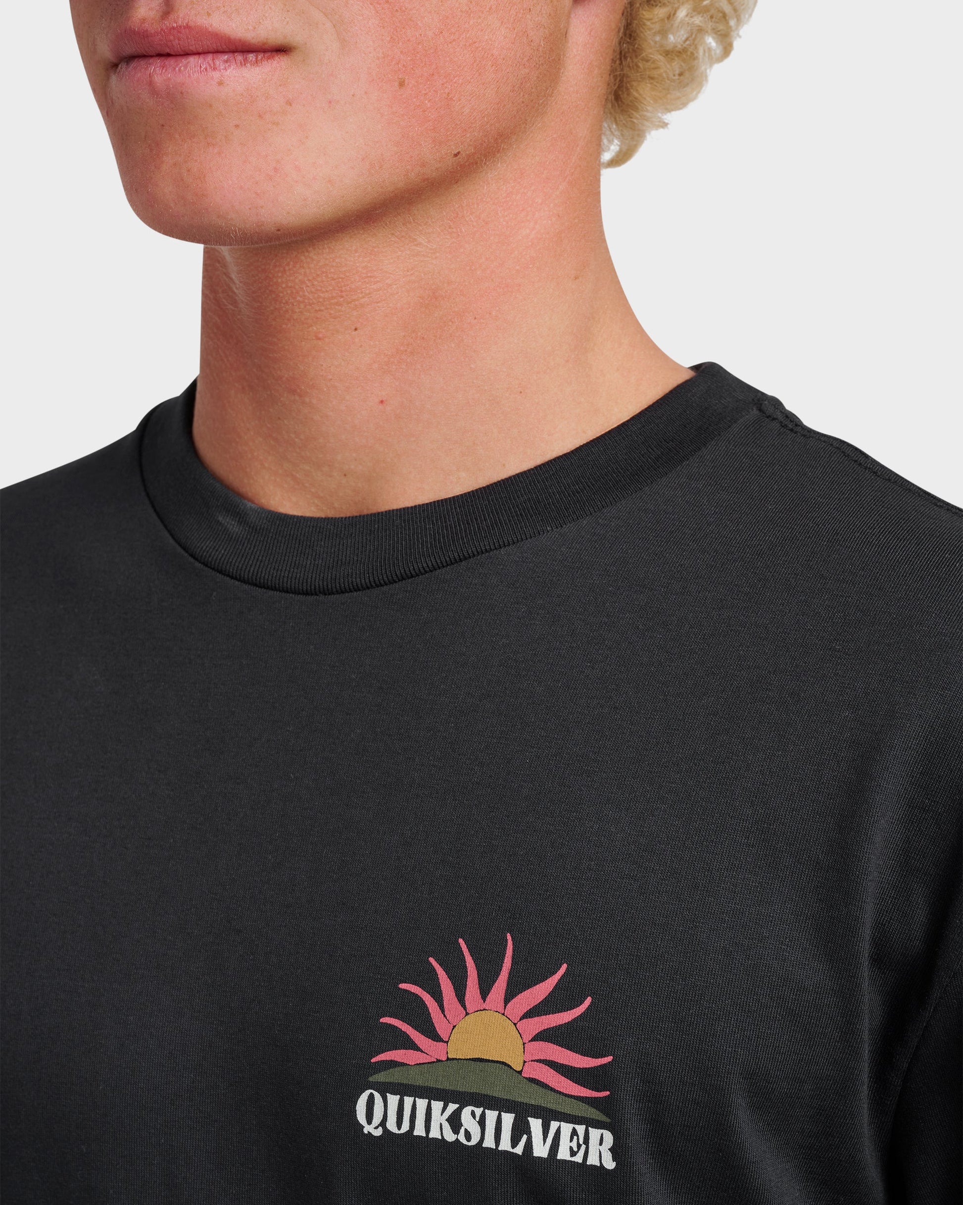 Dawn Patrol Long Sleeve T-shirt - Black Black Quick Silver