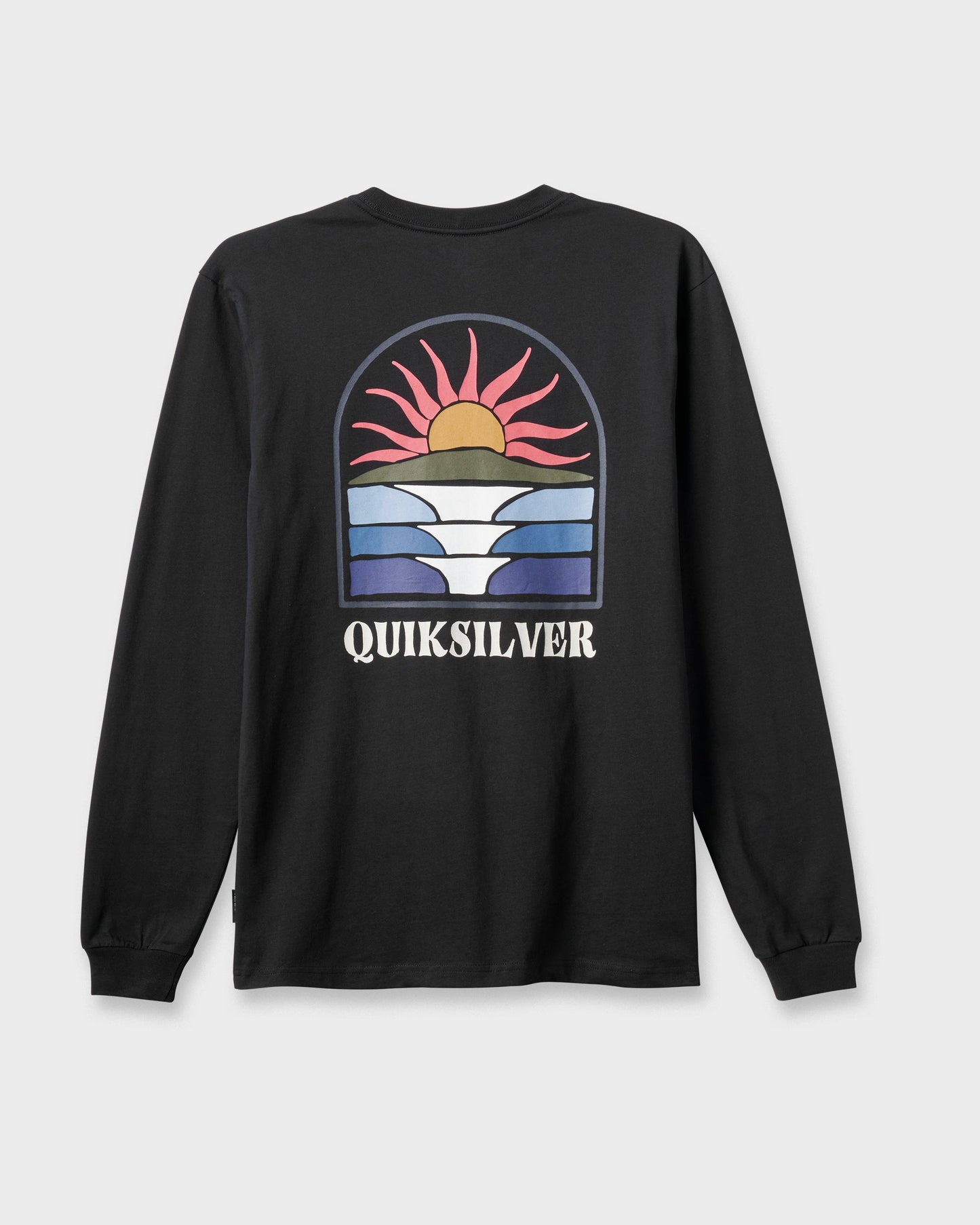 Dawn Patrol Long Sleeve T-shirt - Black Black Quick Silver