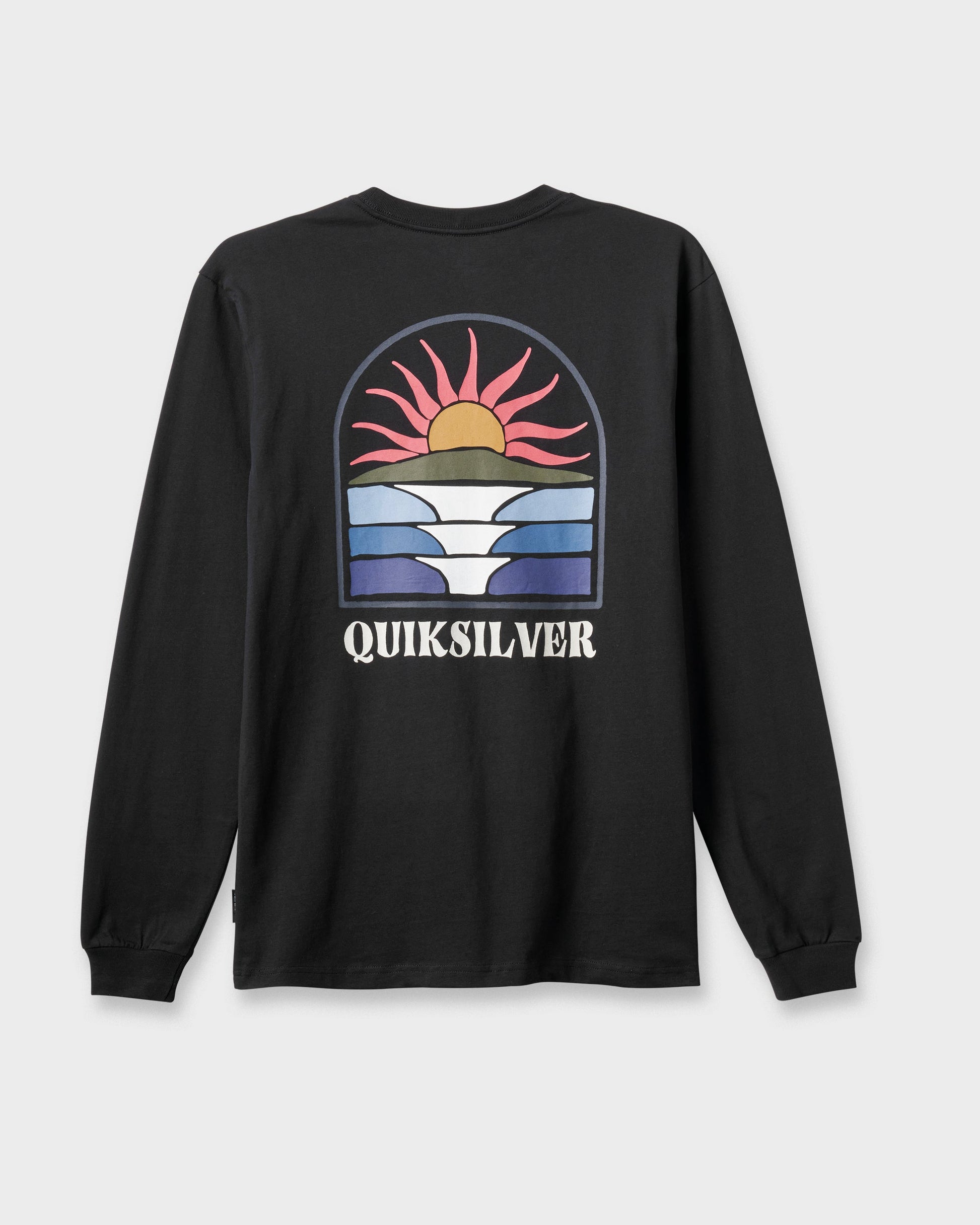 Dawn Patrol Long Sleeve T-shirt - Black Black Quick Silver