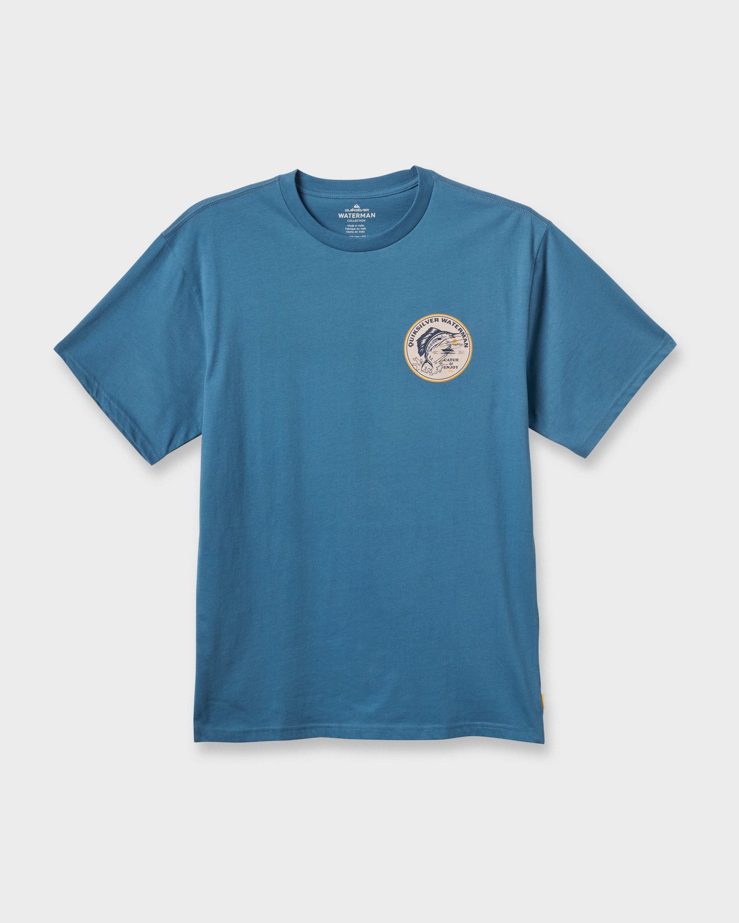 Waterman Catch & Release Classic T-shirt - Real Teal Real Teal Quick Silver