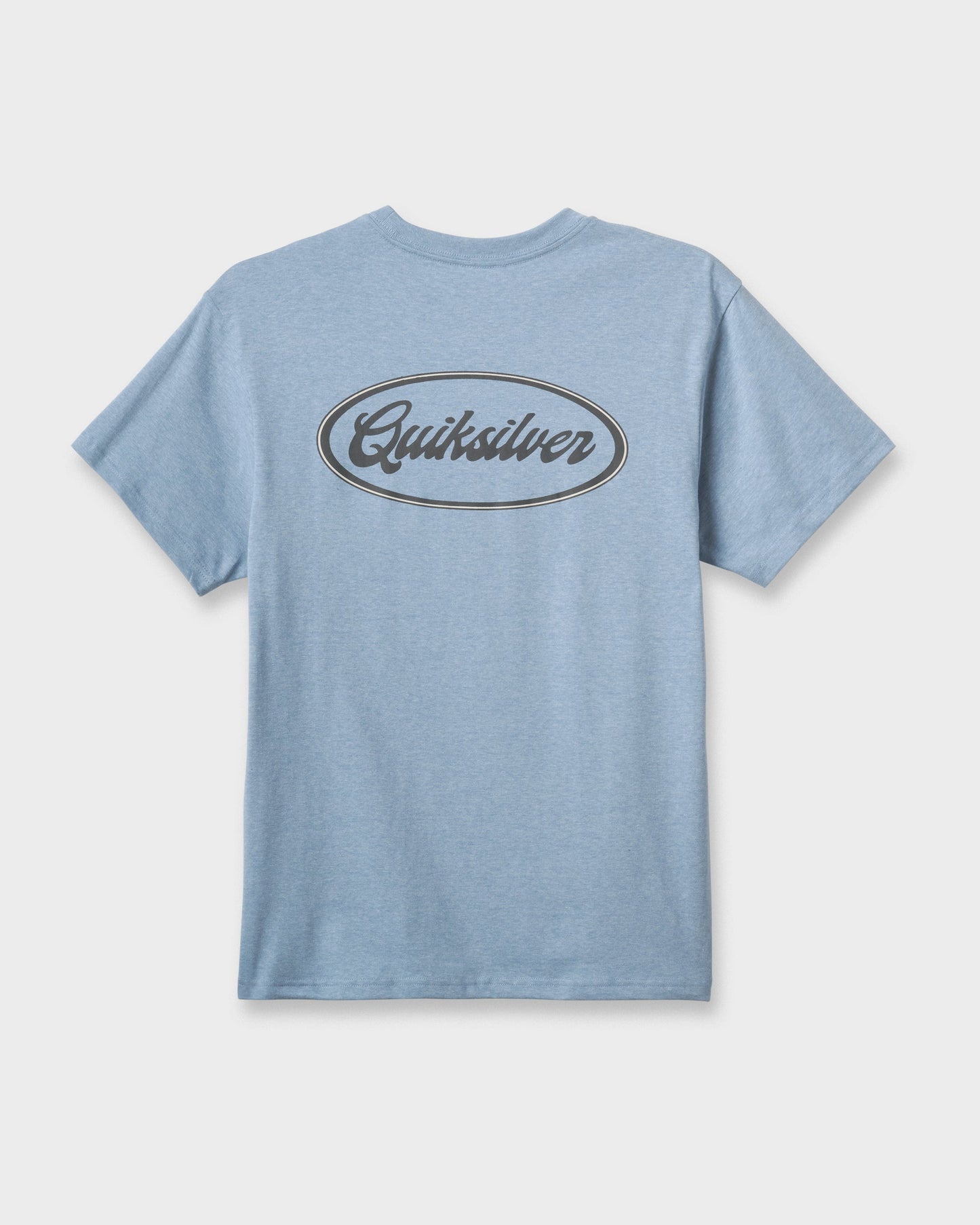 Mechanics Script Classic T-shirt - Ashley Blue Heather Ashley Blue Heather Quick Silver