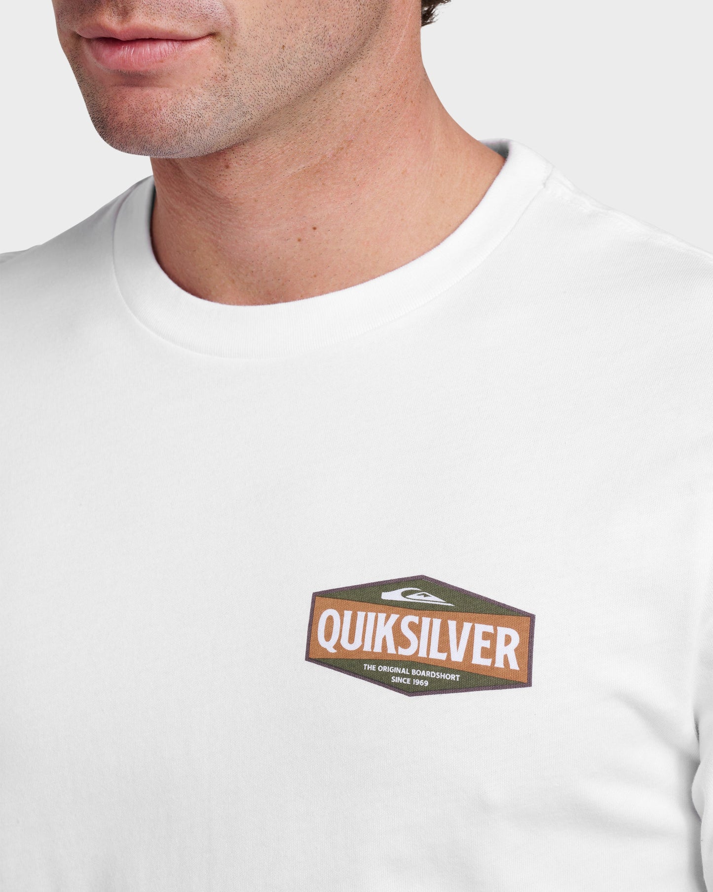 Three Piece Long Sleeve T-shirt - White White Quick Silver