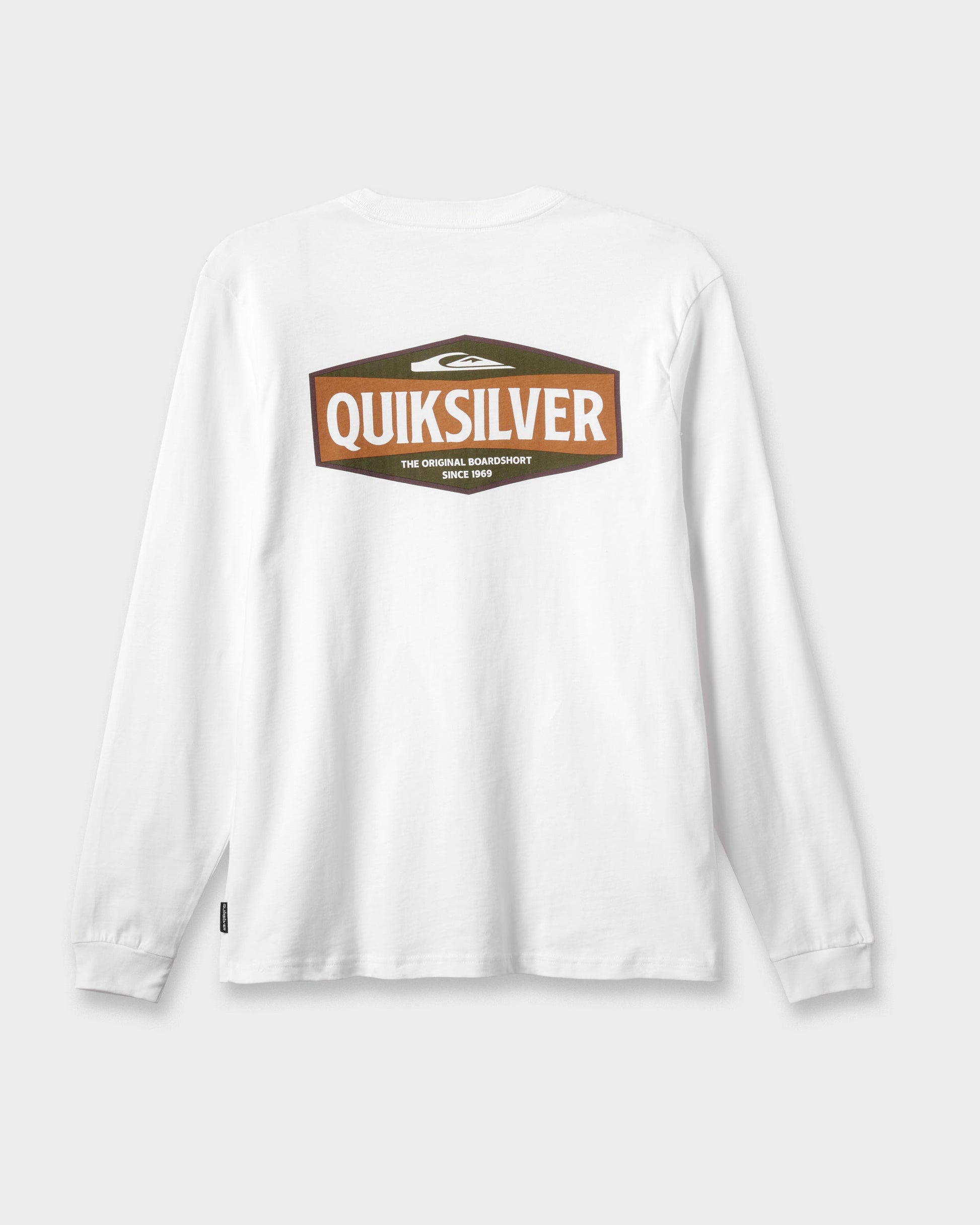 Three Piece Long Sleeve T-shirt - White White Quick Silver