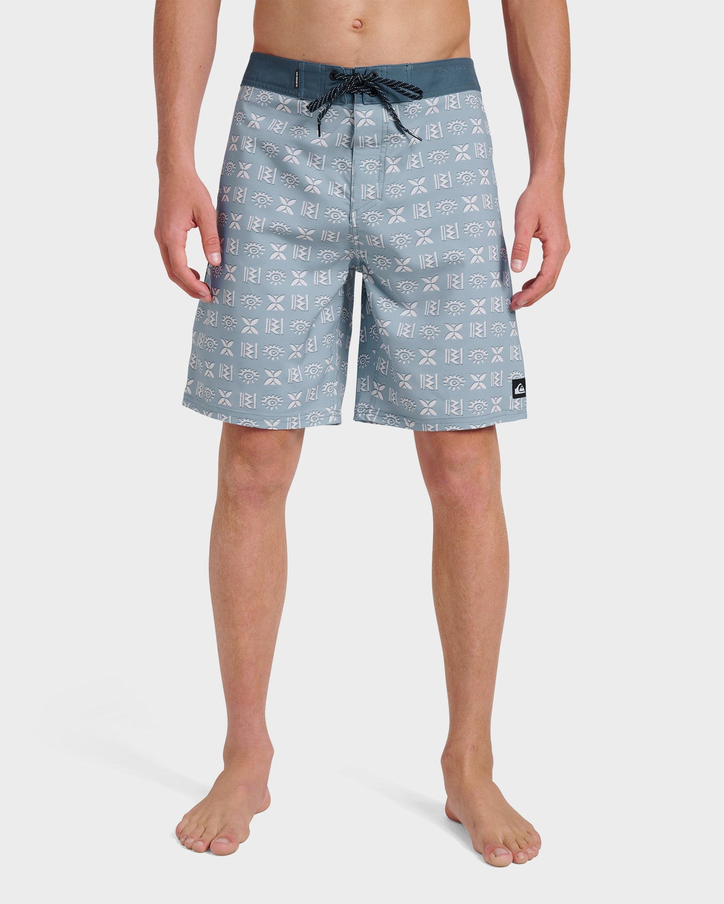 Surfsilk Etched 19" Boardshorts - Ashley Blue Ashley Blue Quick Silver