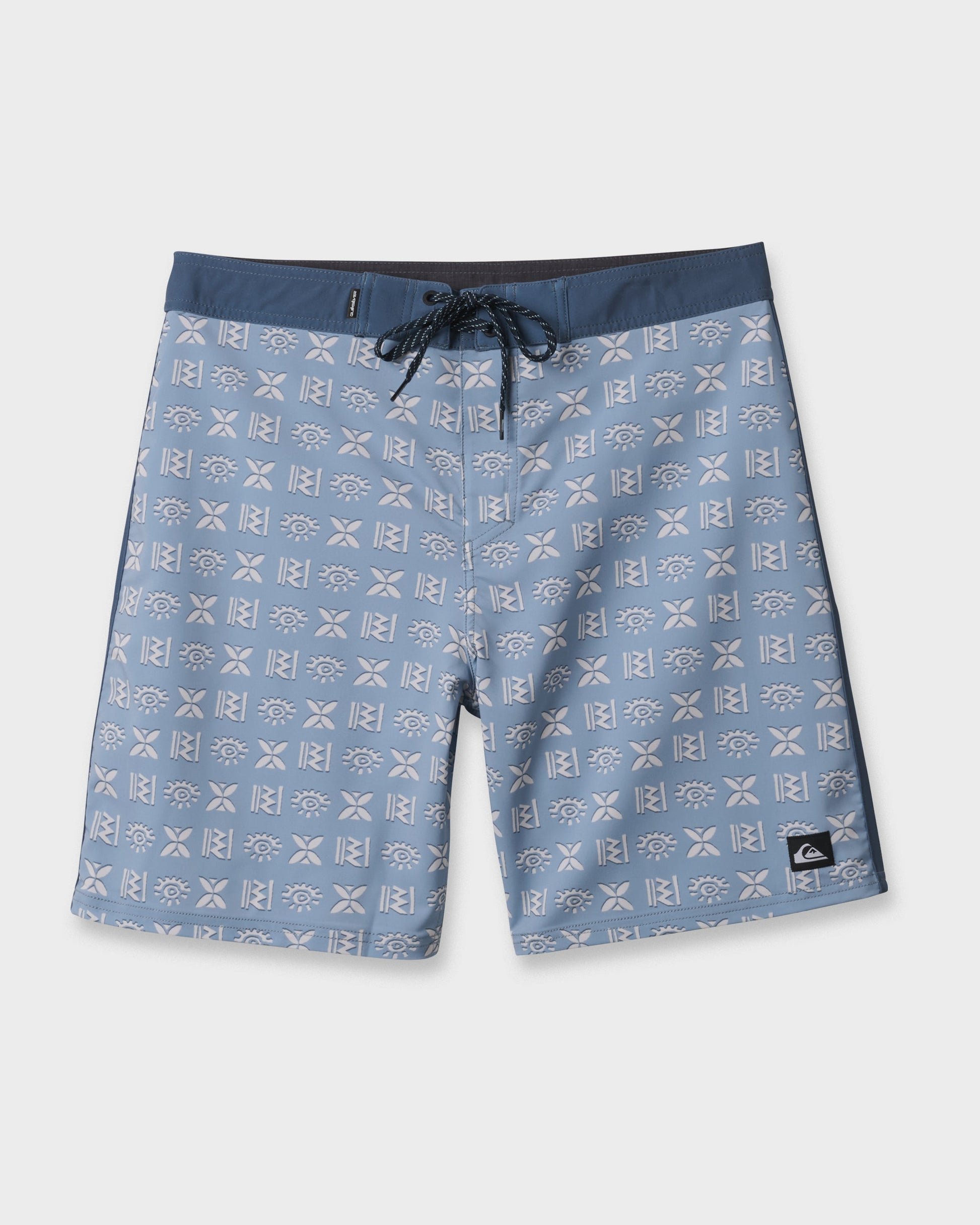 Surfsilk Etched 19" Boardshorts - Ashley Blue Ashley Blue Quick Silver