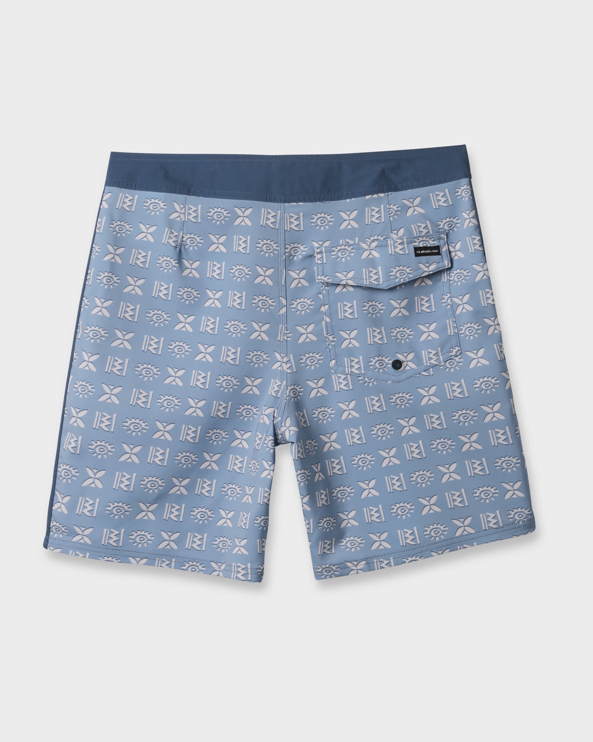 Surfsilk Etched 19" Boardshorts - Ashley Blue Ashley Blue Quick Silver