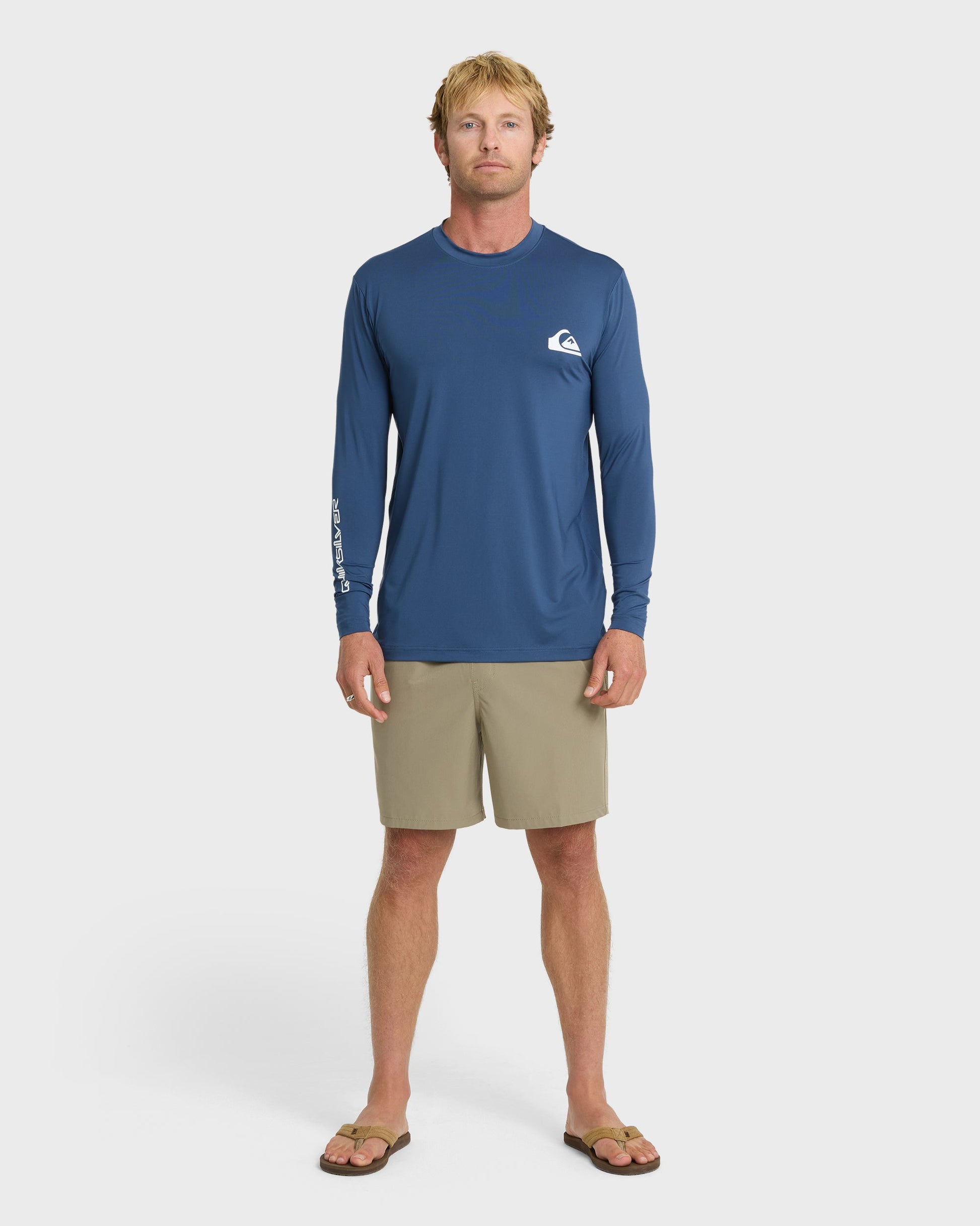 Everyday Long Sleeve Surf Tee - Navy Navy Quick Silver