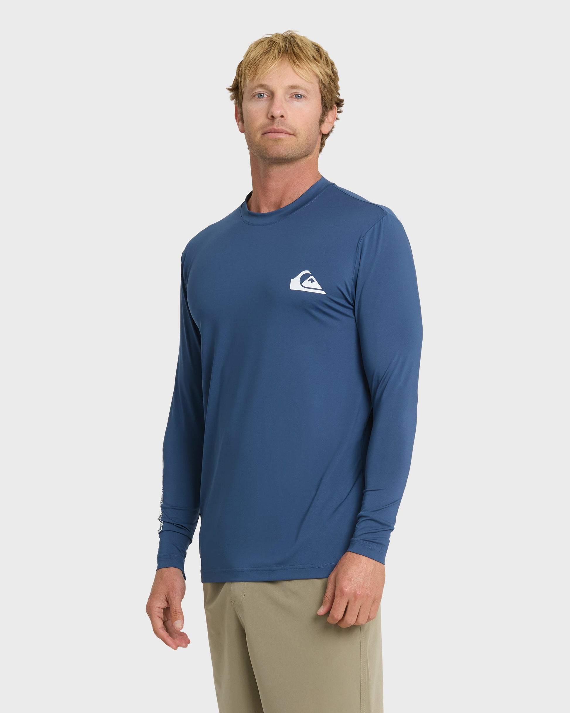 Everyday Long Sleeve Surf Tee - Navy Navy Quick Silver