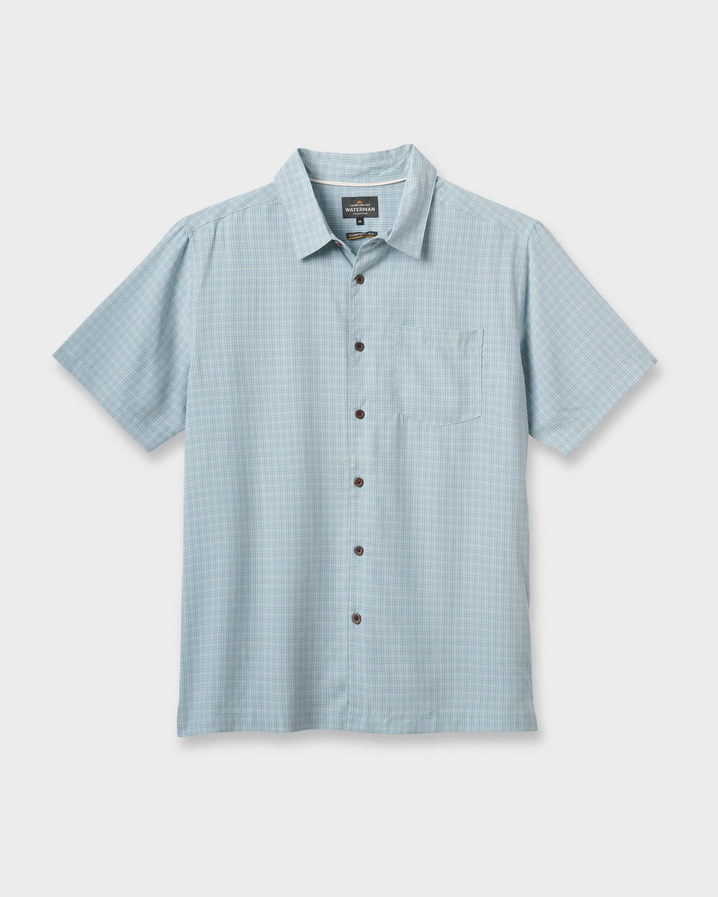 Waterman Checkmate Shirt - Sterling Blue Sterling Blue Quick Silver