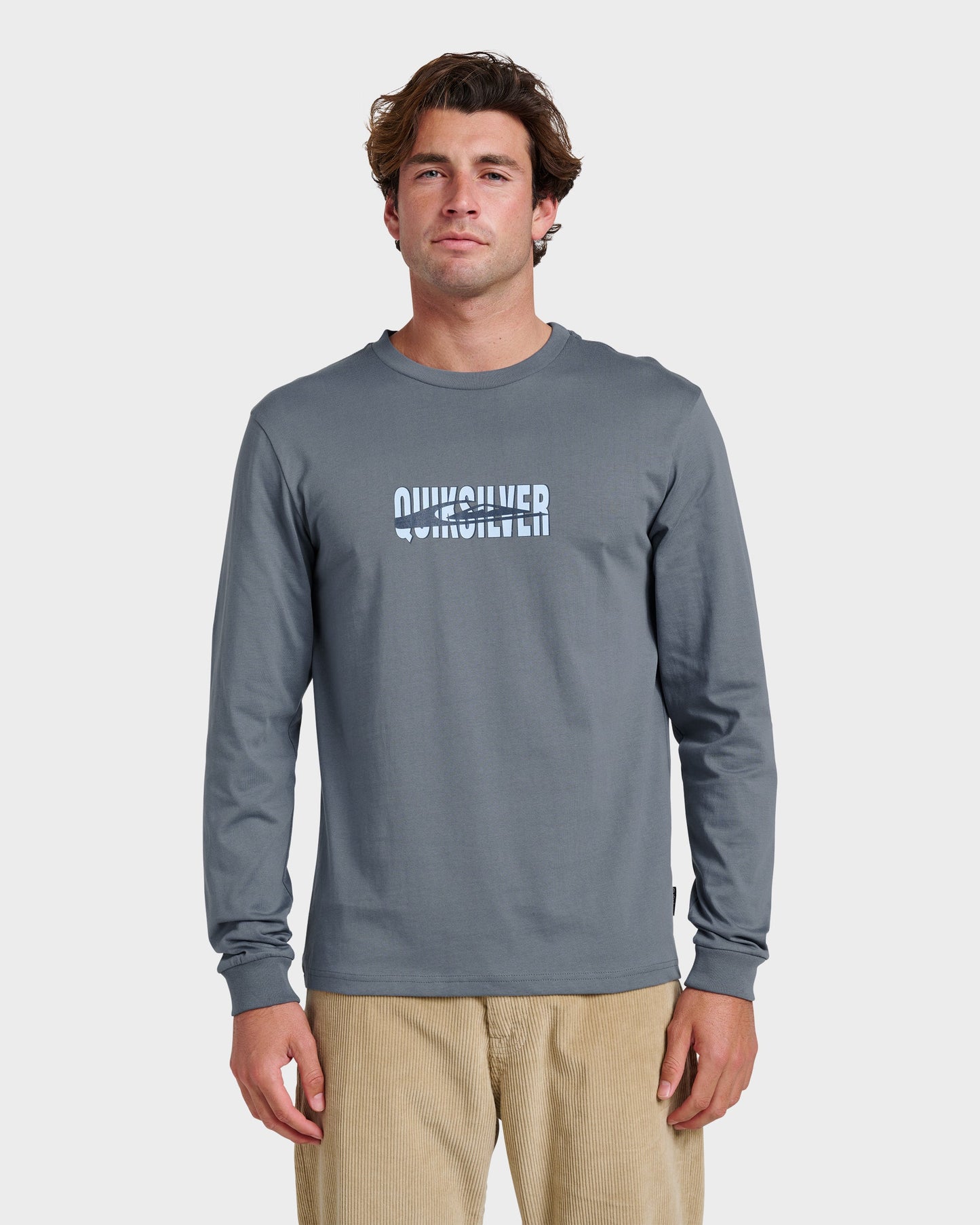 Quik Stack Long Sleeve T-shirt - China Blue China Blue Quick Silver
