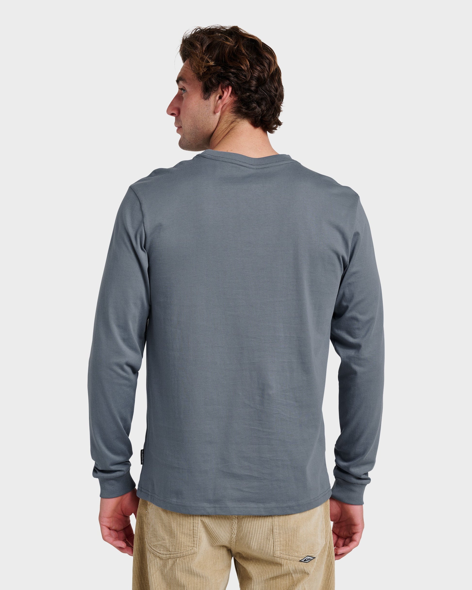 Quik Stack Long Sleeve T-shirt - China Blue China Blue Quick Silver