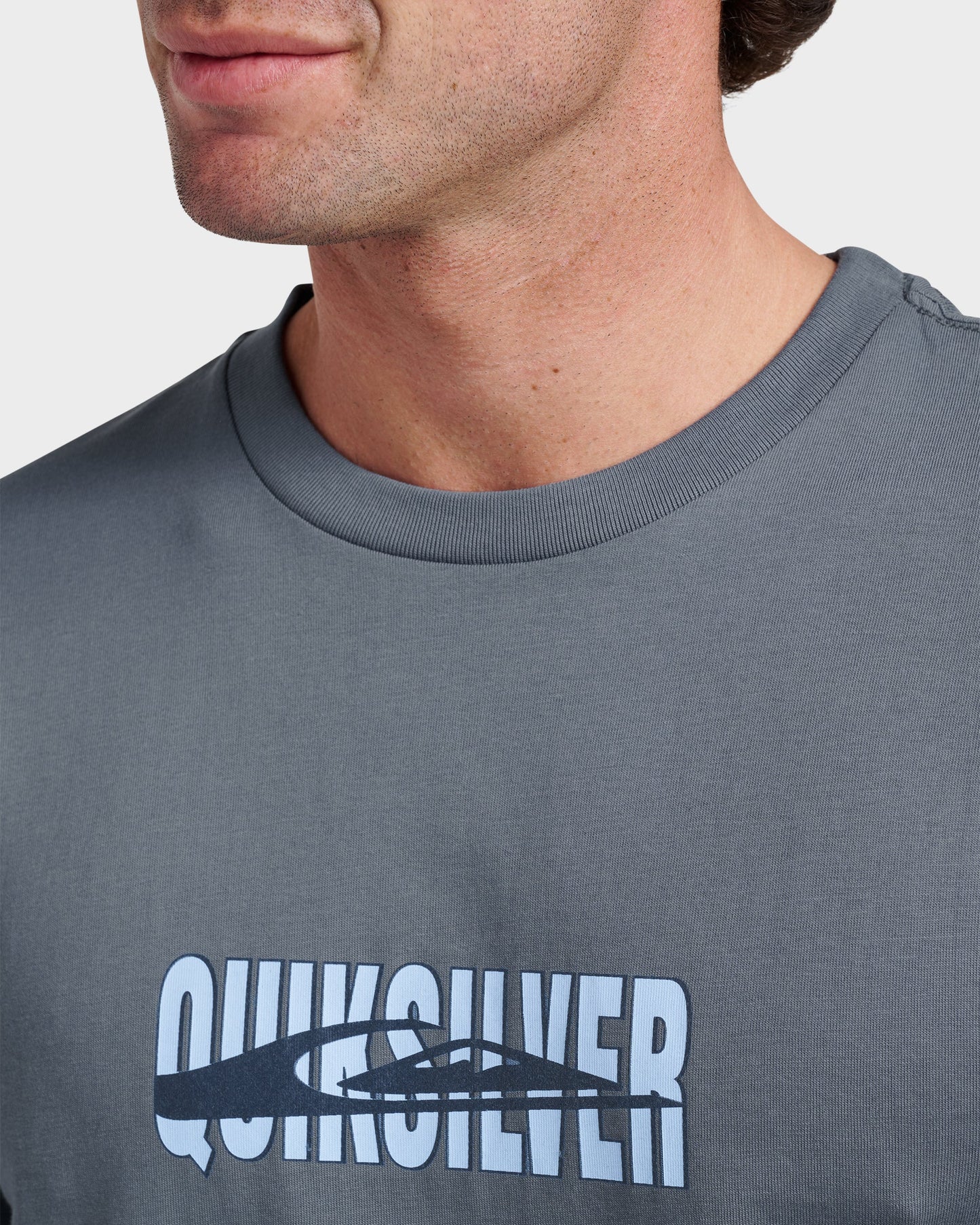 Quik Stack Long Sleeve T-shirt - China Blue China Blue Quick Silver