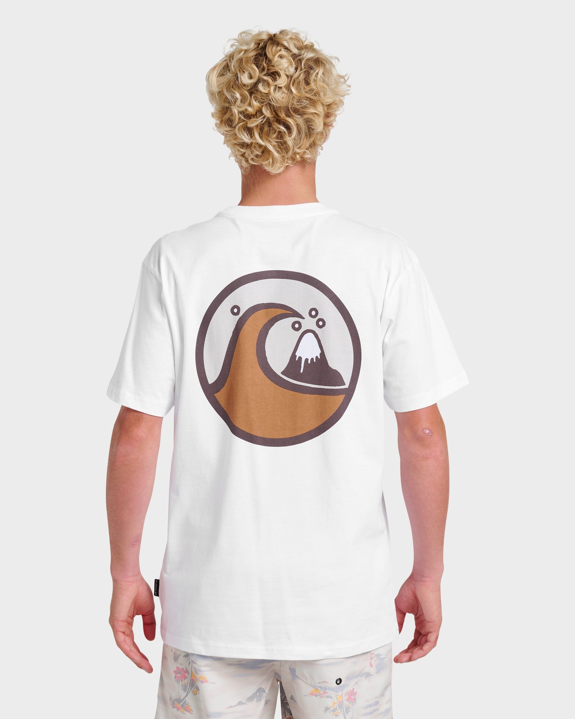 Jungle Wave Classic T-shirt - White White Quick Silver