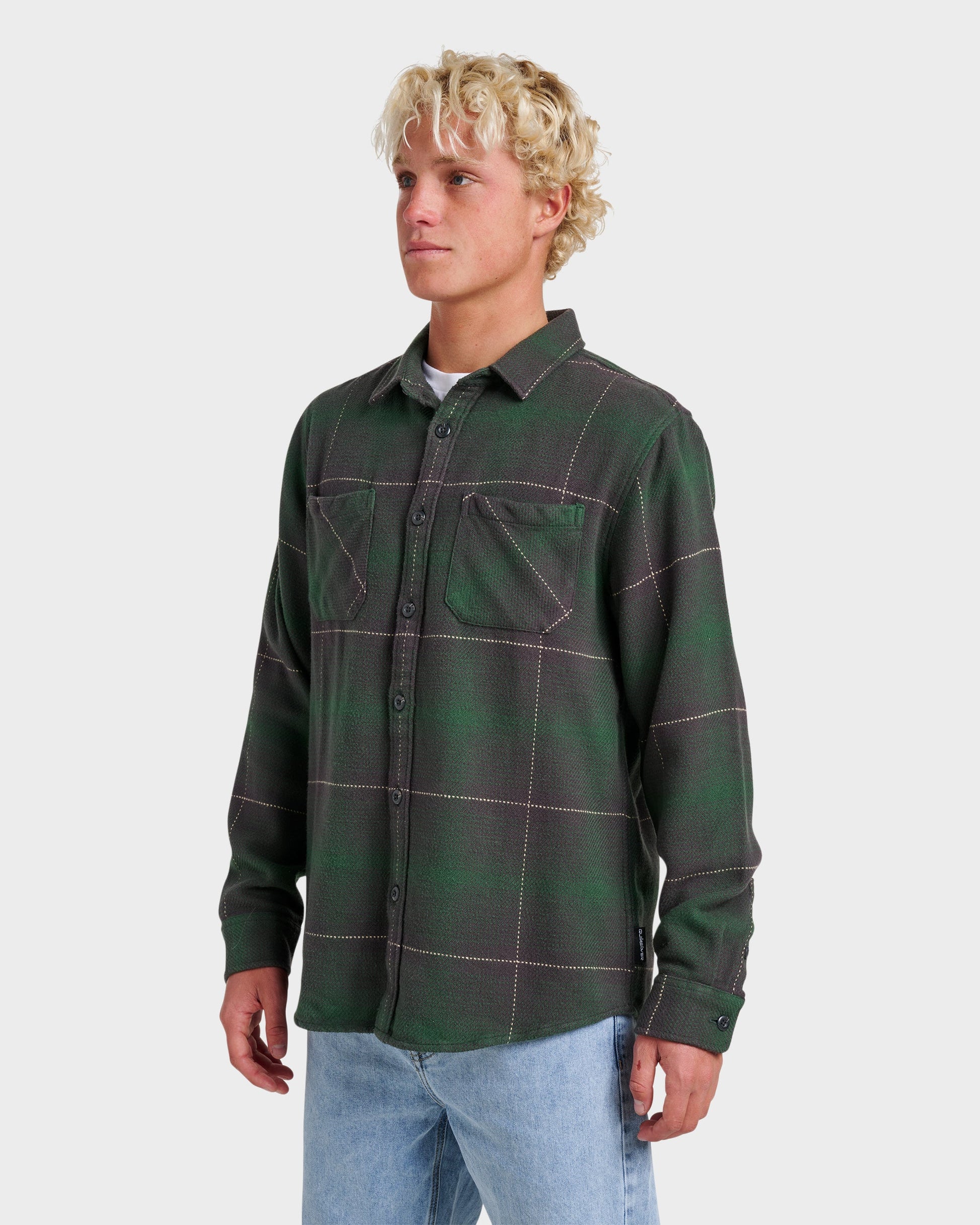 Dna Flannel Shirt - Garden Topiary Garden Topiary Quick Silver