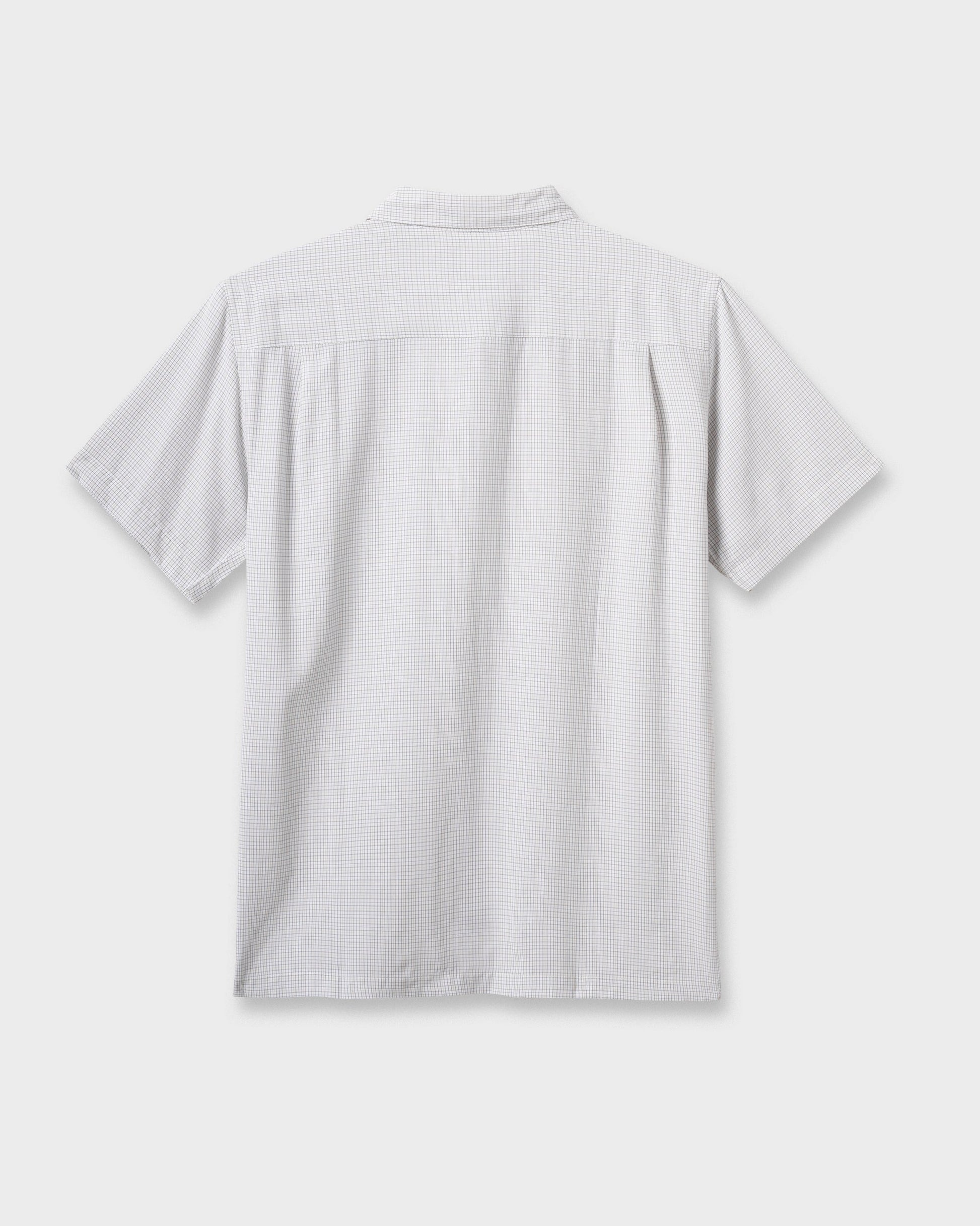 Waterman Checkmate Shirt - White White Quick Silver