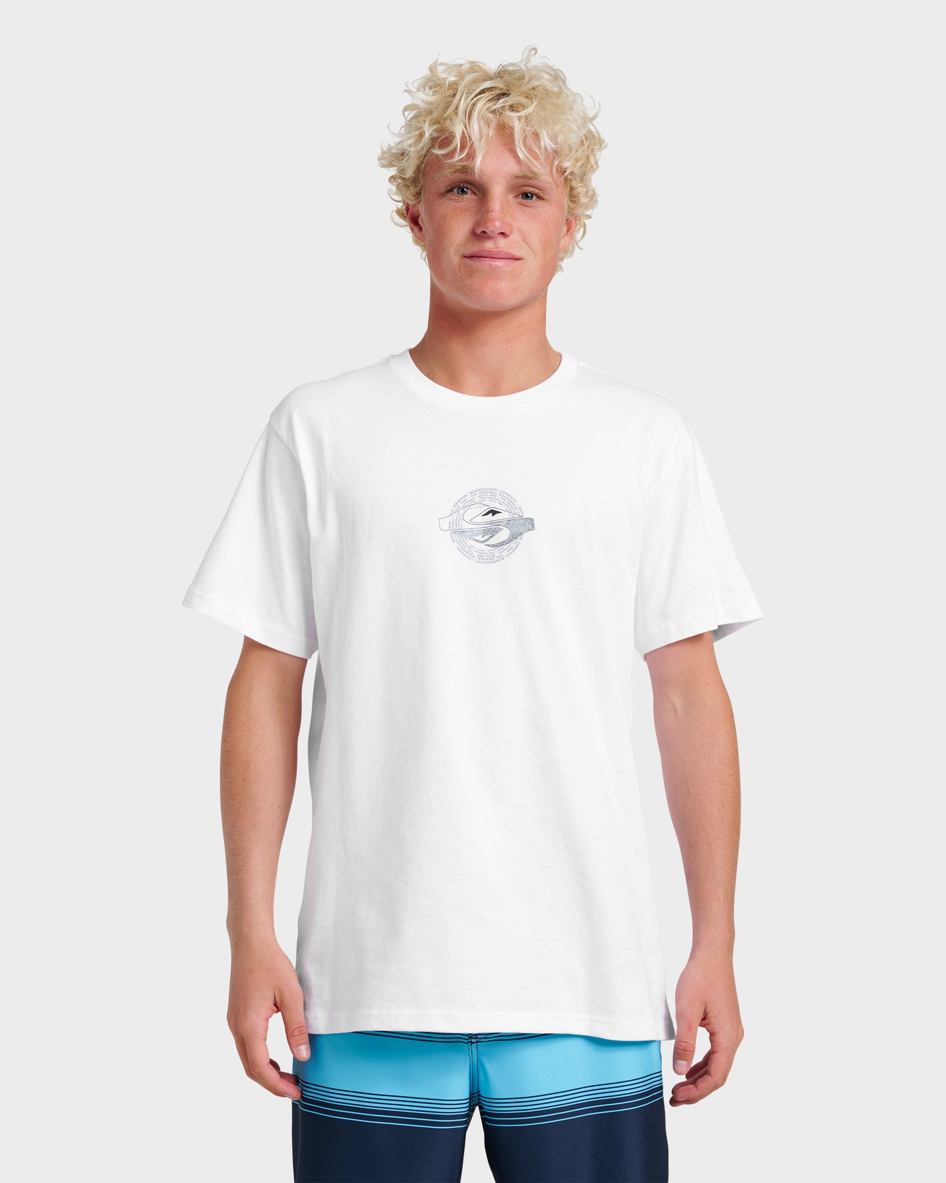 Yin Vortex Classic T-shirt - White White Quick Silver