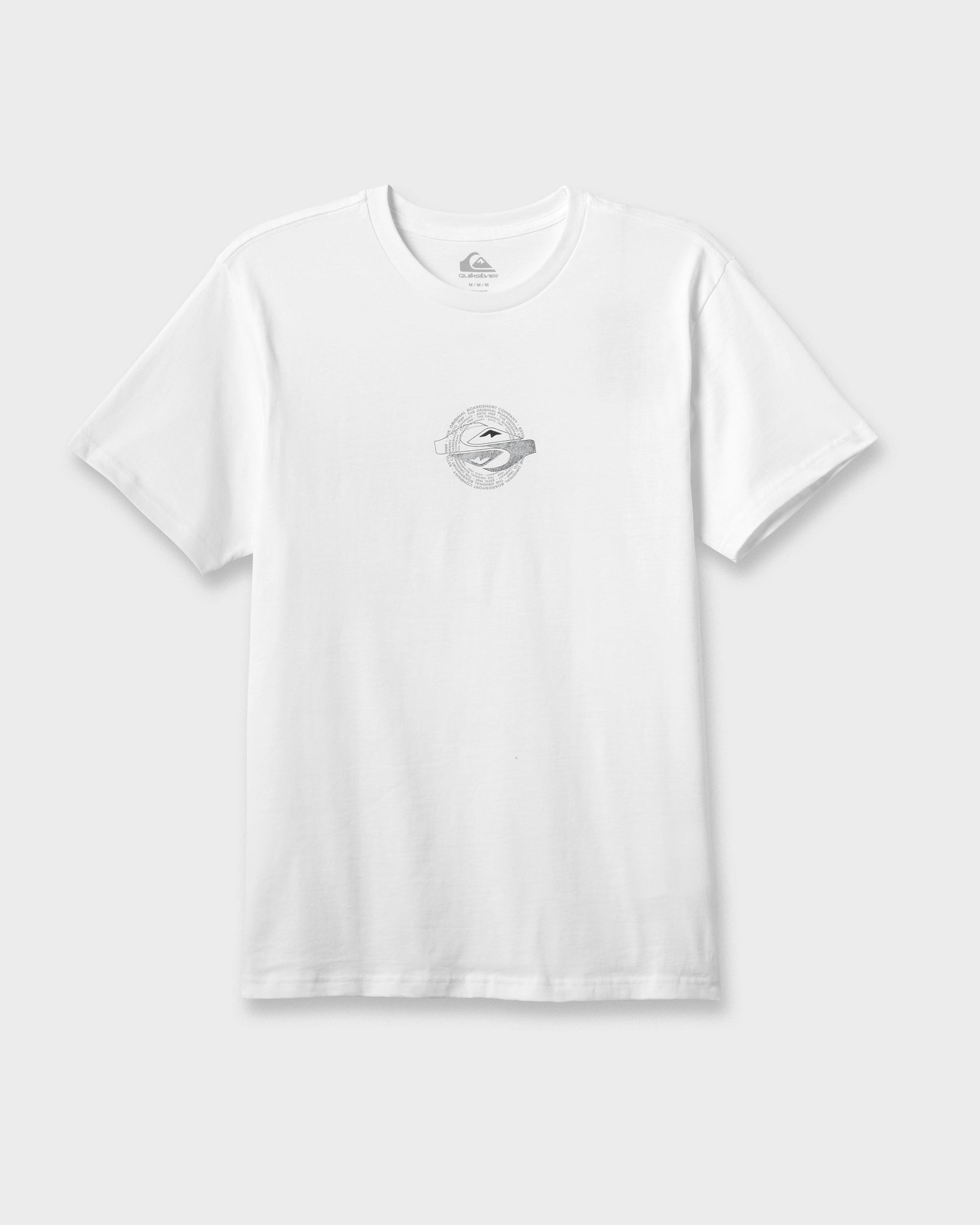 Yin Vortex Classic T-shirt - White White Quick Silver