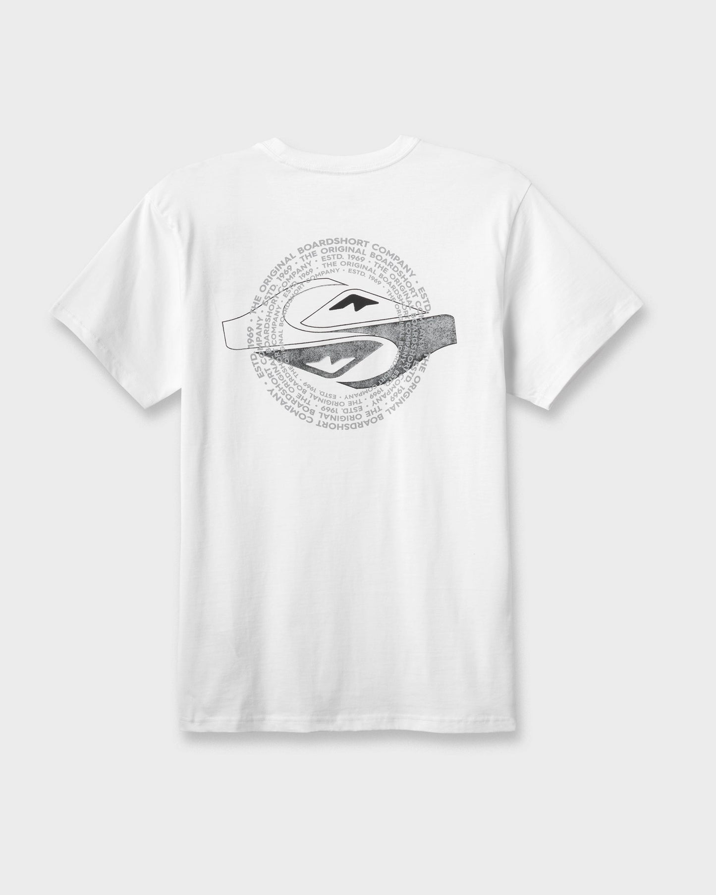 Yin Vortex Classic T-shirt - White White Quick Silver