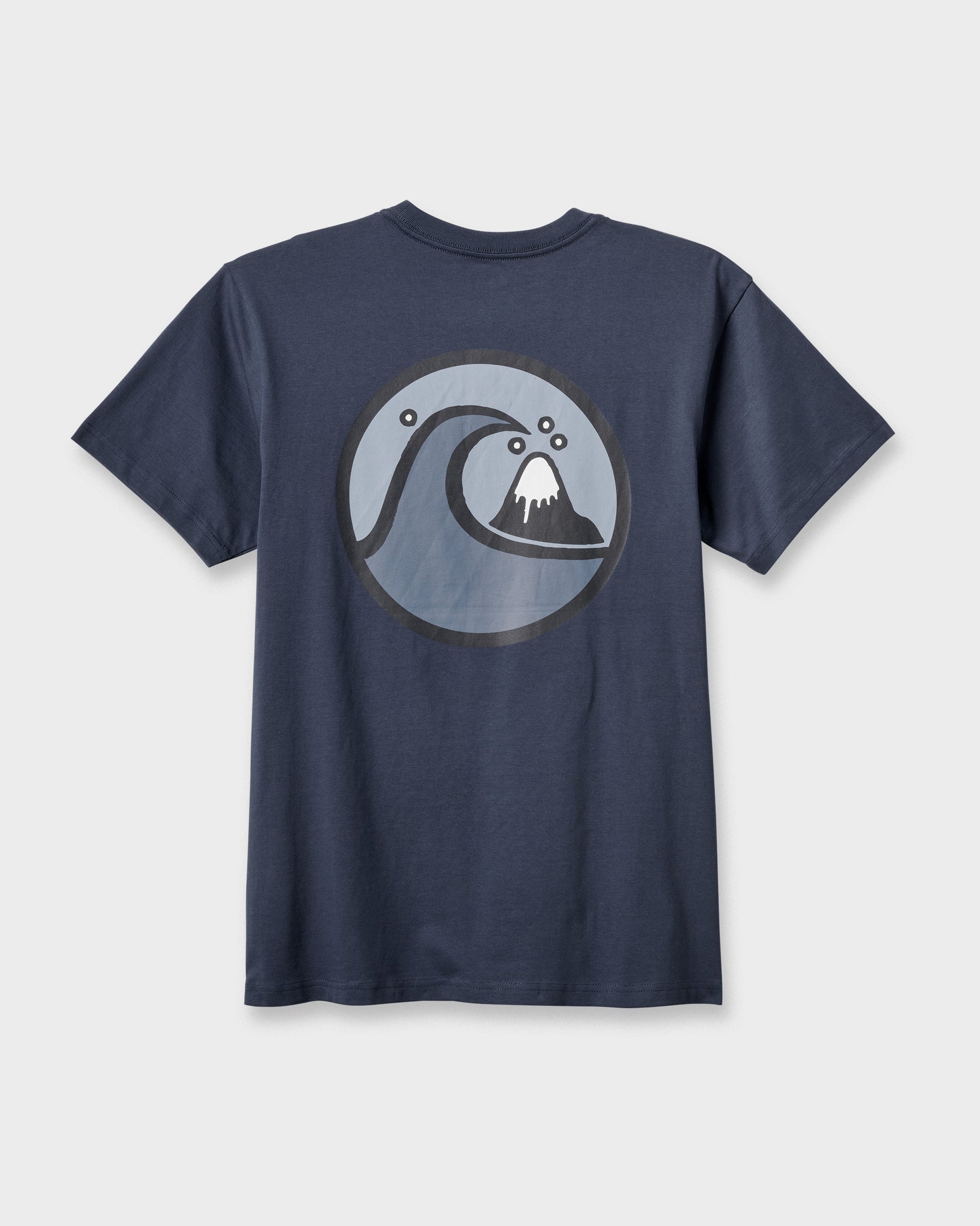 Jungle Wave Classic T-shirt - Navy Navy Quick Silver
