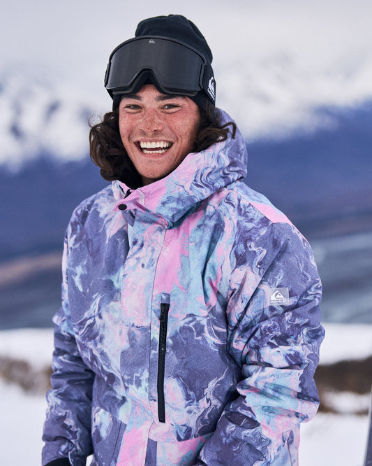 Mission Printed Snow Jacket Mission Printed Snow Jacket Quick Silver