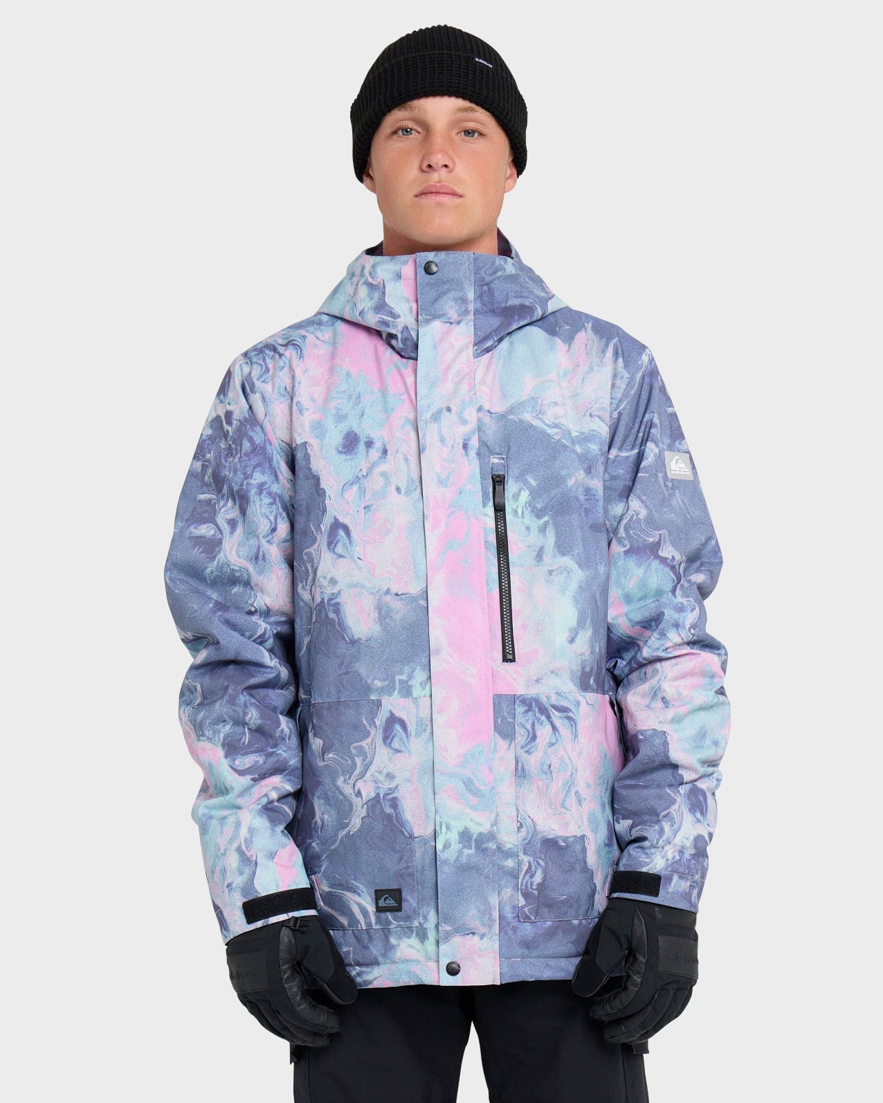 Mission Printed Snow Jacket Mission Printed Snow Jacket Quick Silver