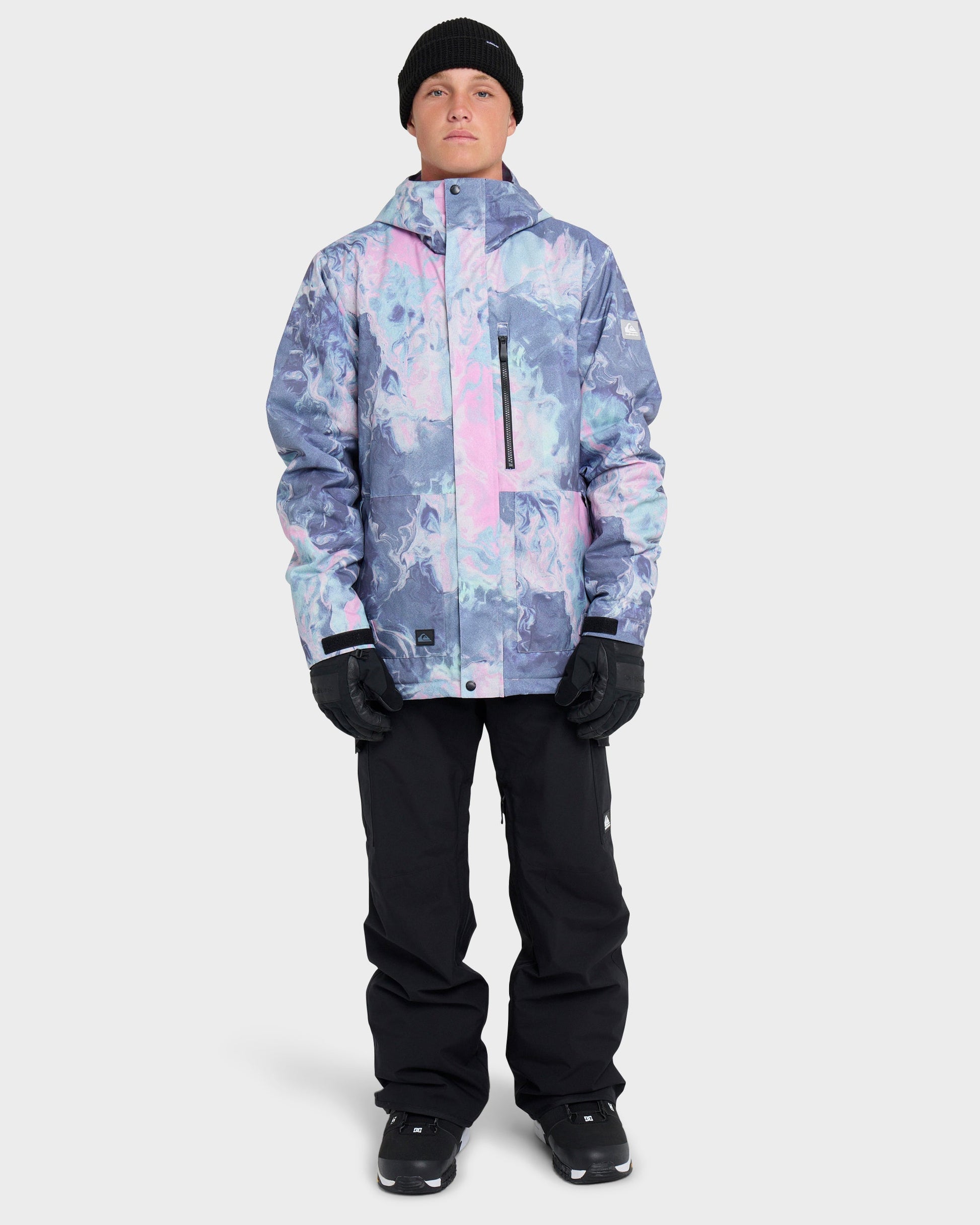 Mission Printed Snow Jacket Mission Printed Snow Jacket Quick Silver