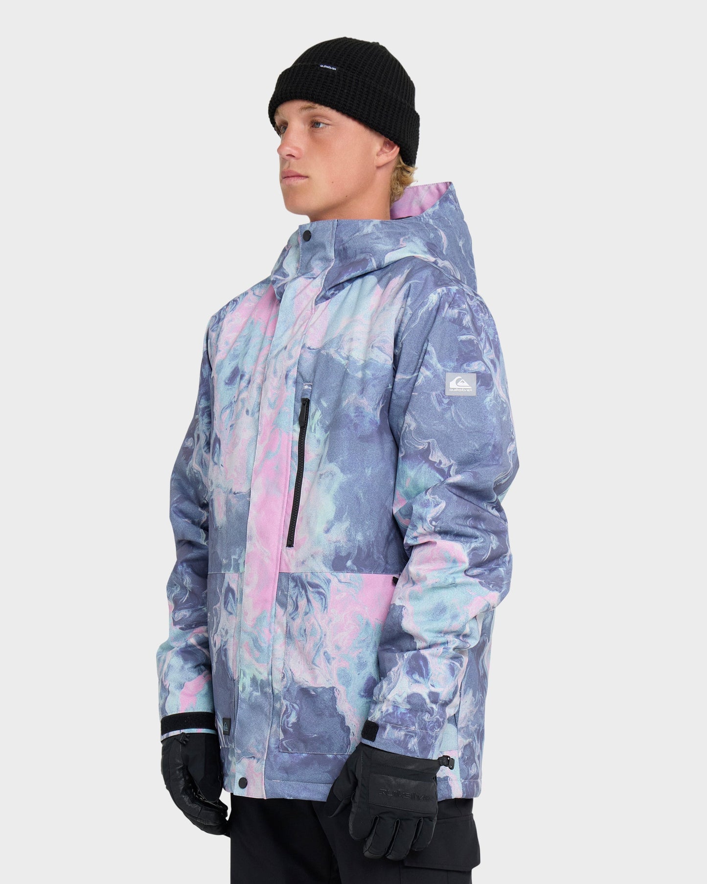 Mission Printed Snow Jacket Mission Printed Snow Jacket Quick Silver