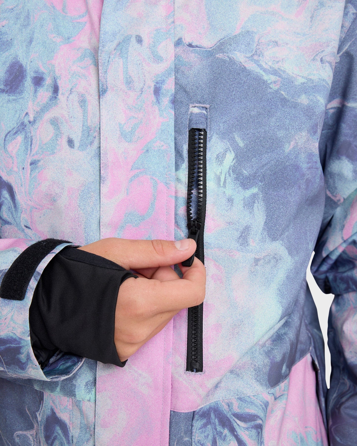 Mission Printed Snow Jacket Mission Printed Snow Jacket Quick Silver