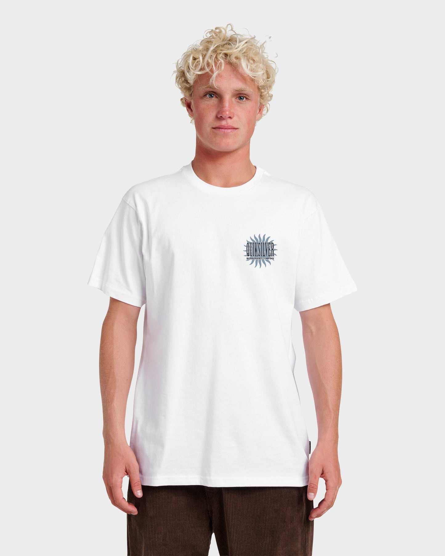 Sunny Side Up Classic T-shirt - White White Quick Silver