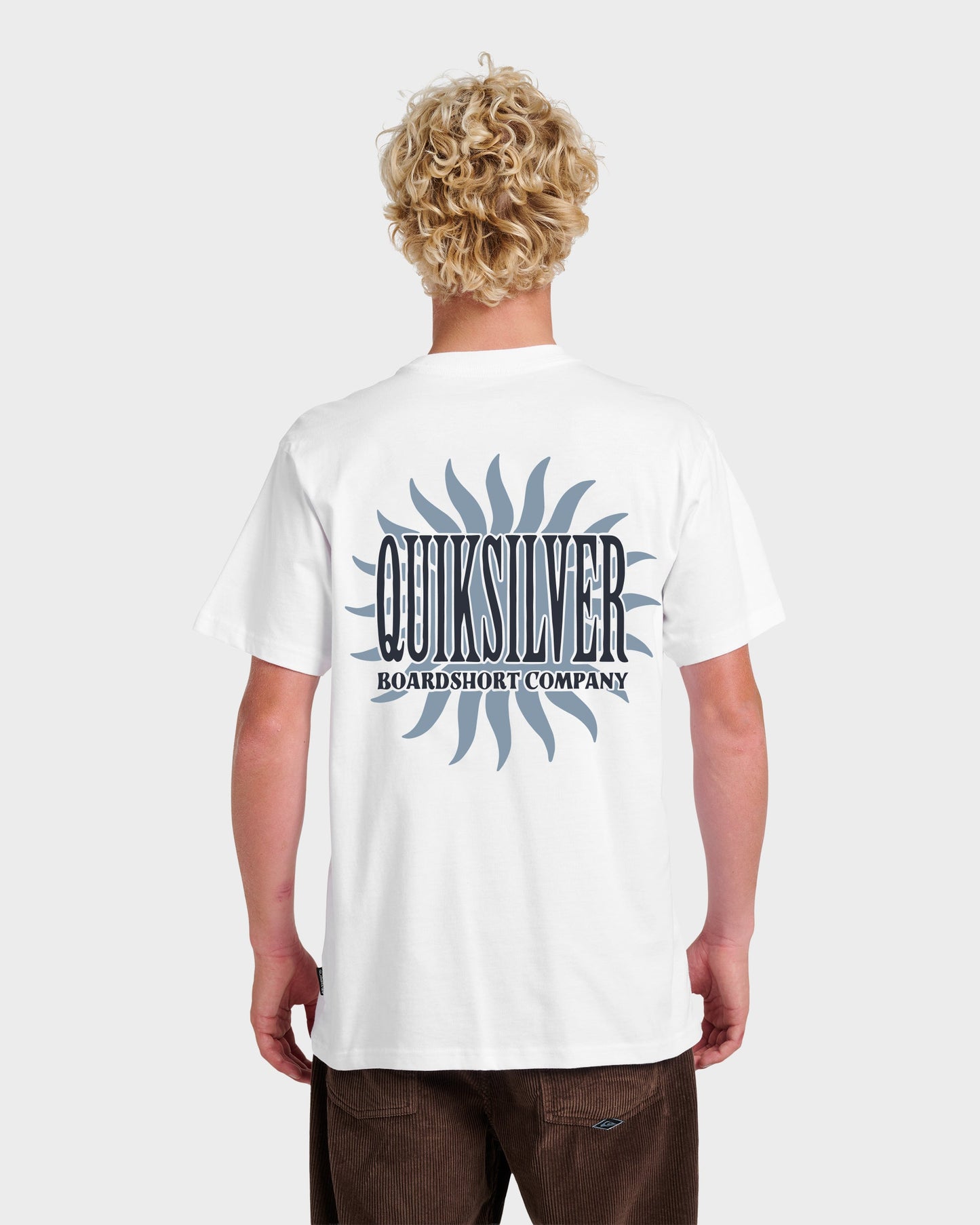 Sunny Side Up Classic T-shirt - White White Quick Silver