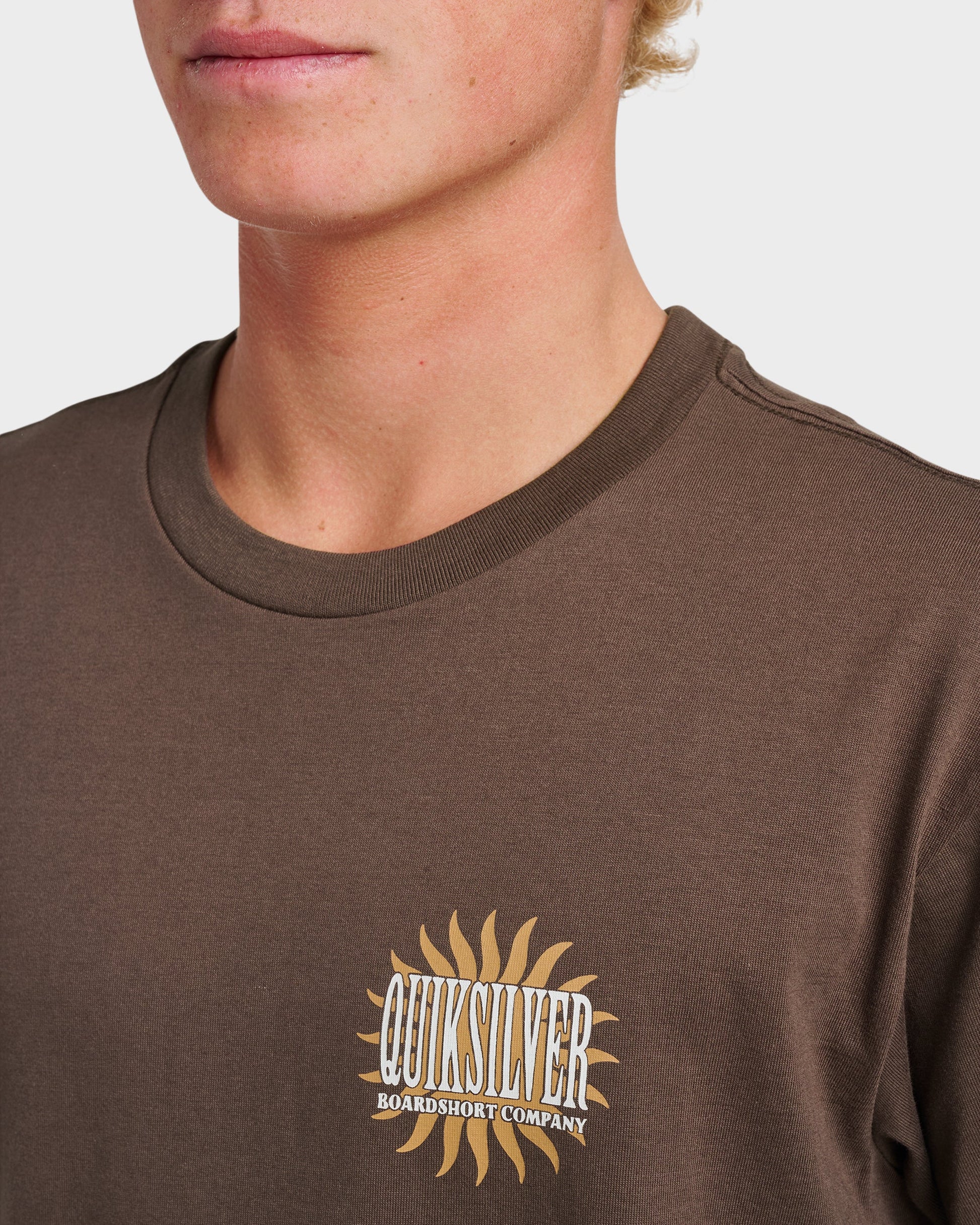 Sunny Side Up Classic T-shirt - Chocolate Brown Chocolate Brown Quick Silver