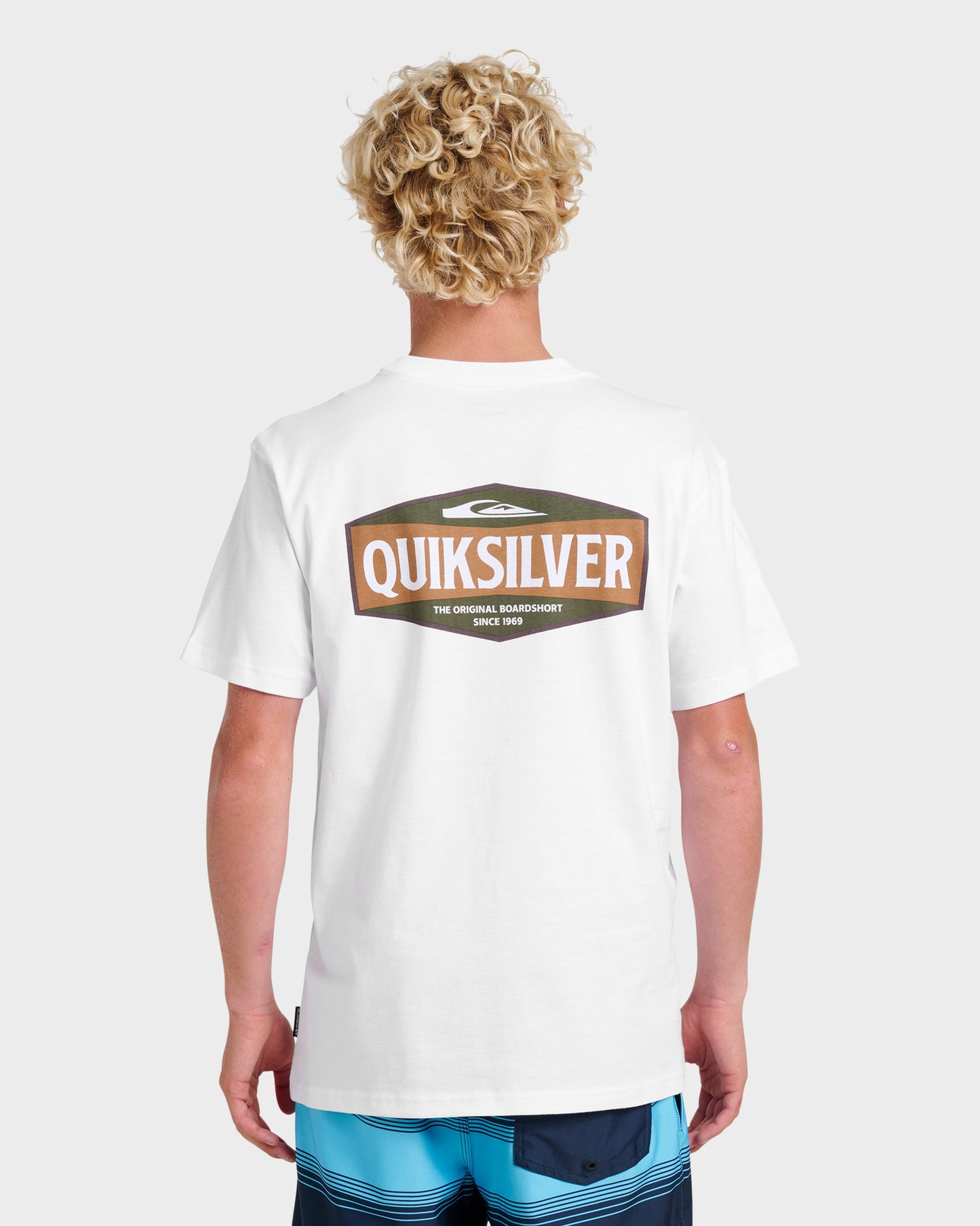 Six Points Classic T-shirt - White White Quick Silver