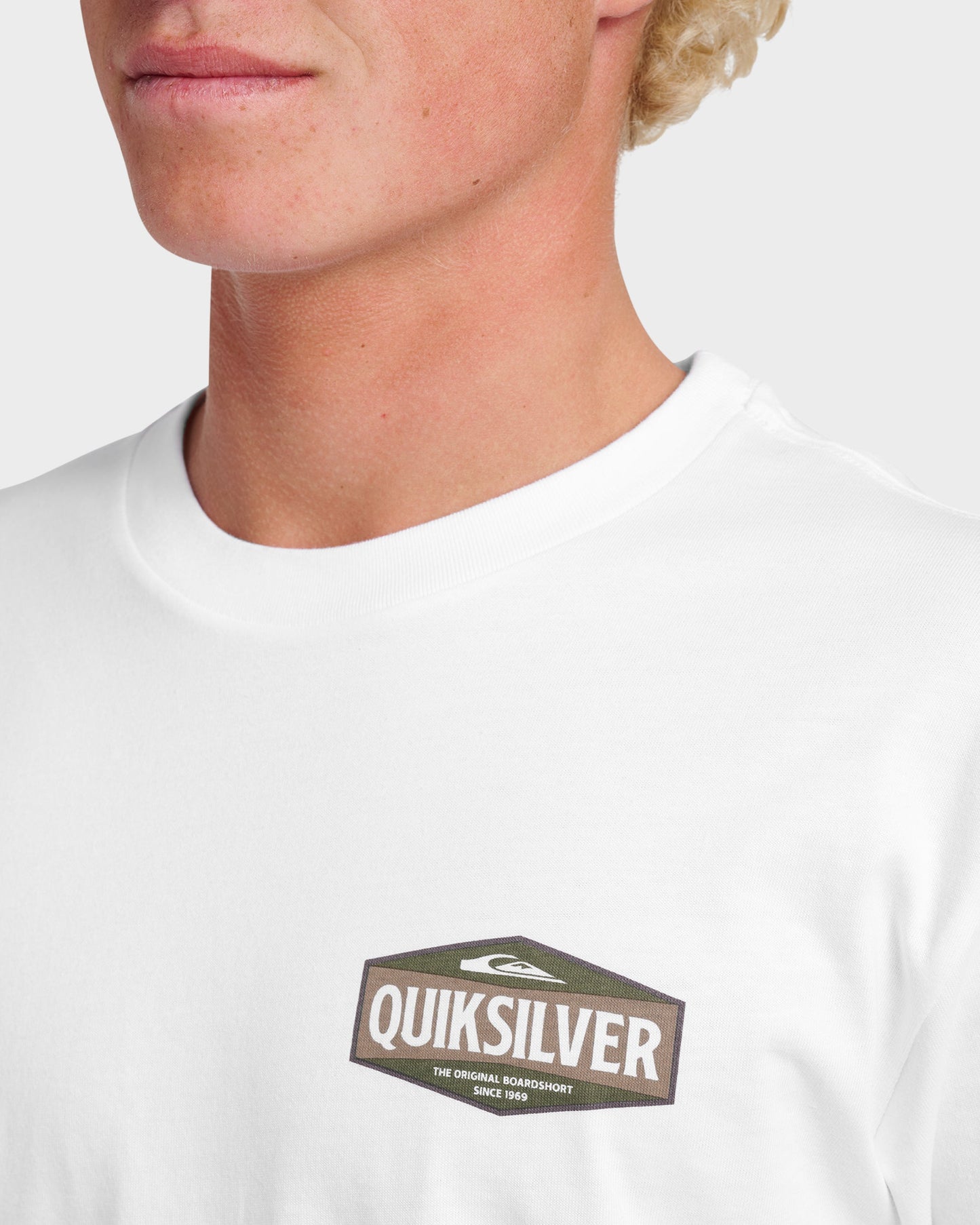 Six Points Classic T-shirt - White White Quick Silver
