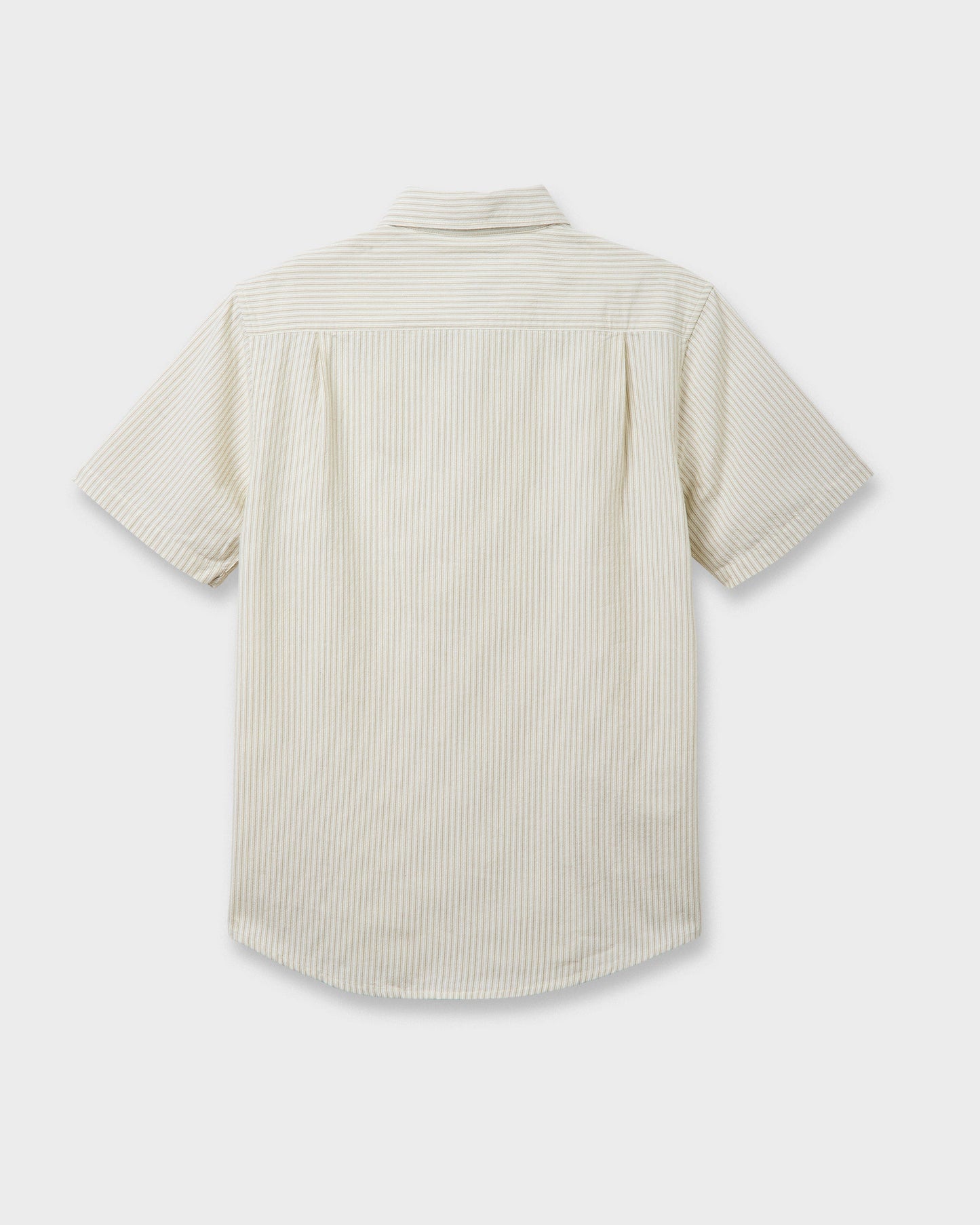 Oxford Stripe Classic Short Sleeve Shirt - Moonstruck Moonstruck Quick Silver