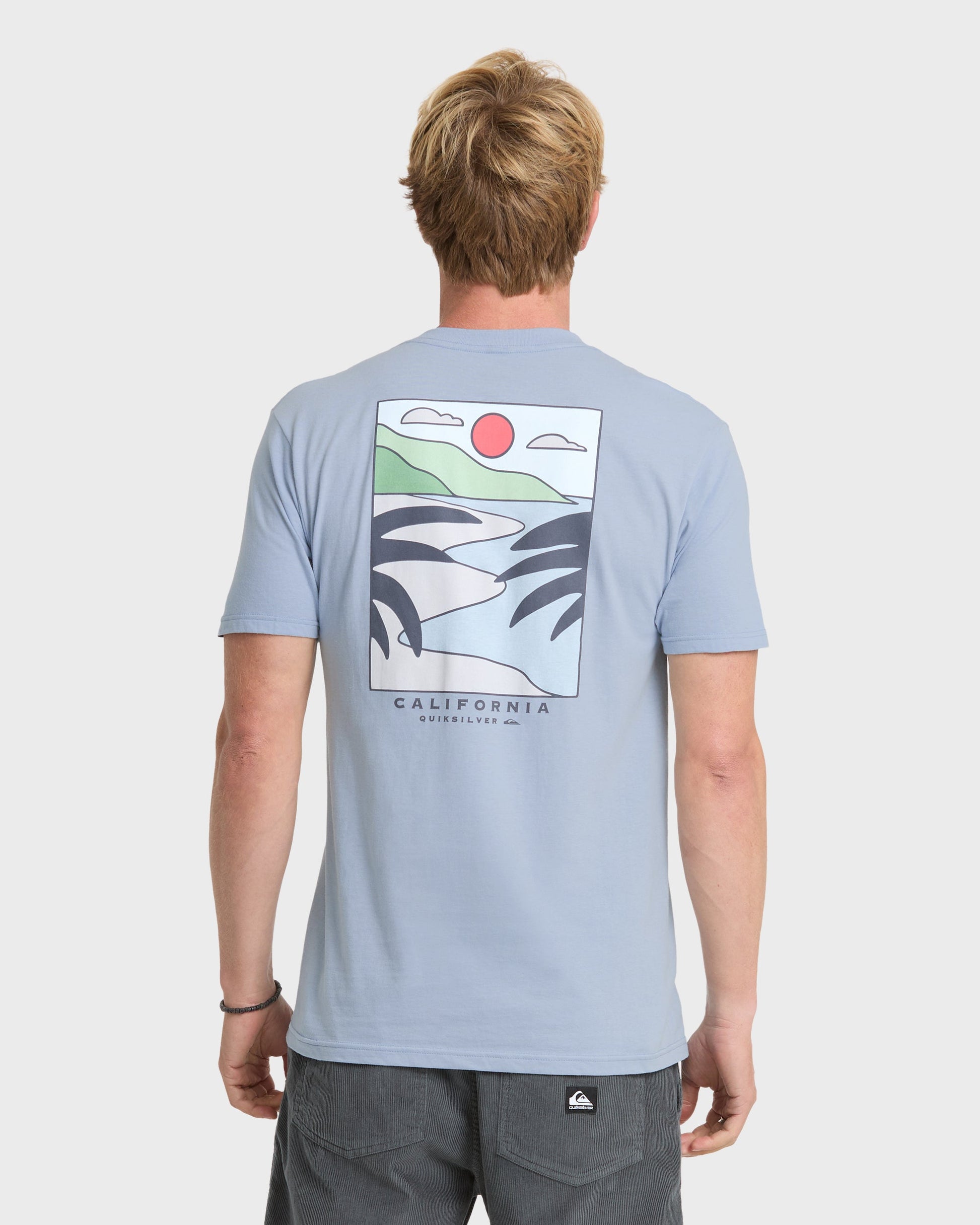 Ca PCH Cruisin T-Shirt - Ashley Blue Ashley Blue Quick Silver