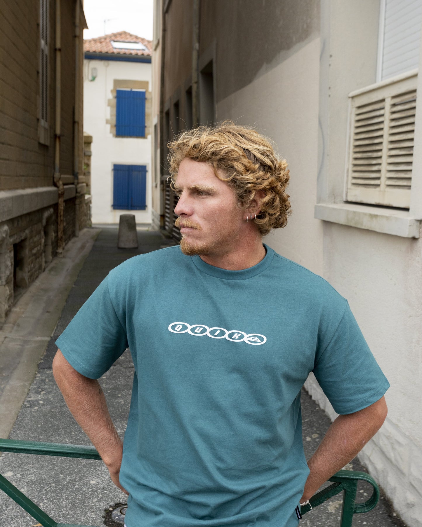 Linked Heavy Weight T-shirt - Mediterranea Mediterranea Quick Silver