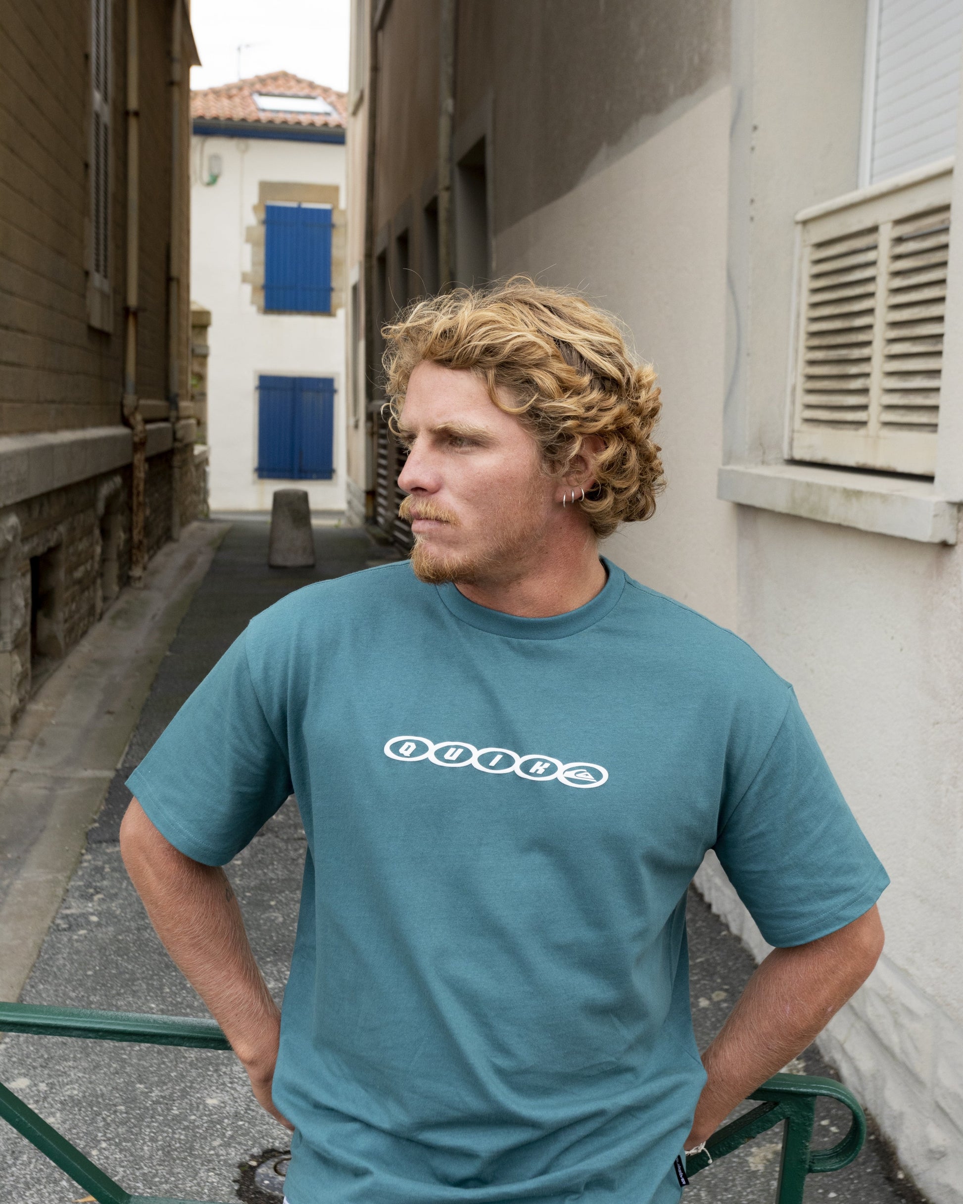 Linked Heavy Weight T-shirt - Mediterranea Mediterranea Quick Silver
