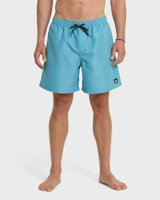 Everyday Solid 17" Swim Trunks - Dusty Turquoise Dusty Turquoise Quick Silver