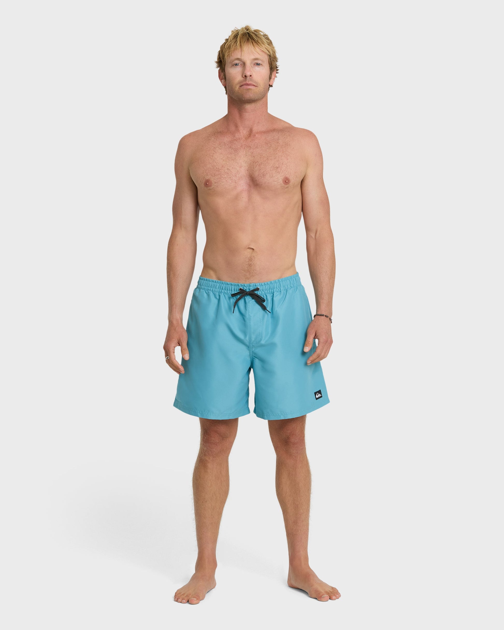Everyday Solid 17" Swim Trunks - Dusty Turquoise Dusty Turquoise Quick Silver