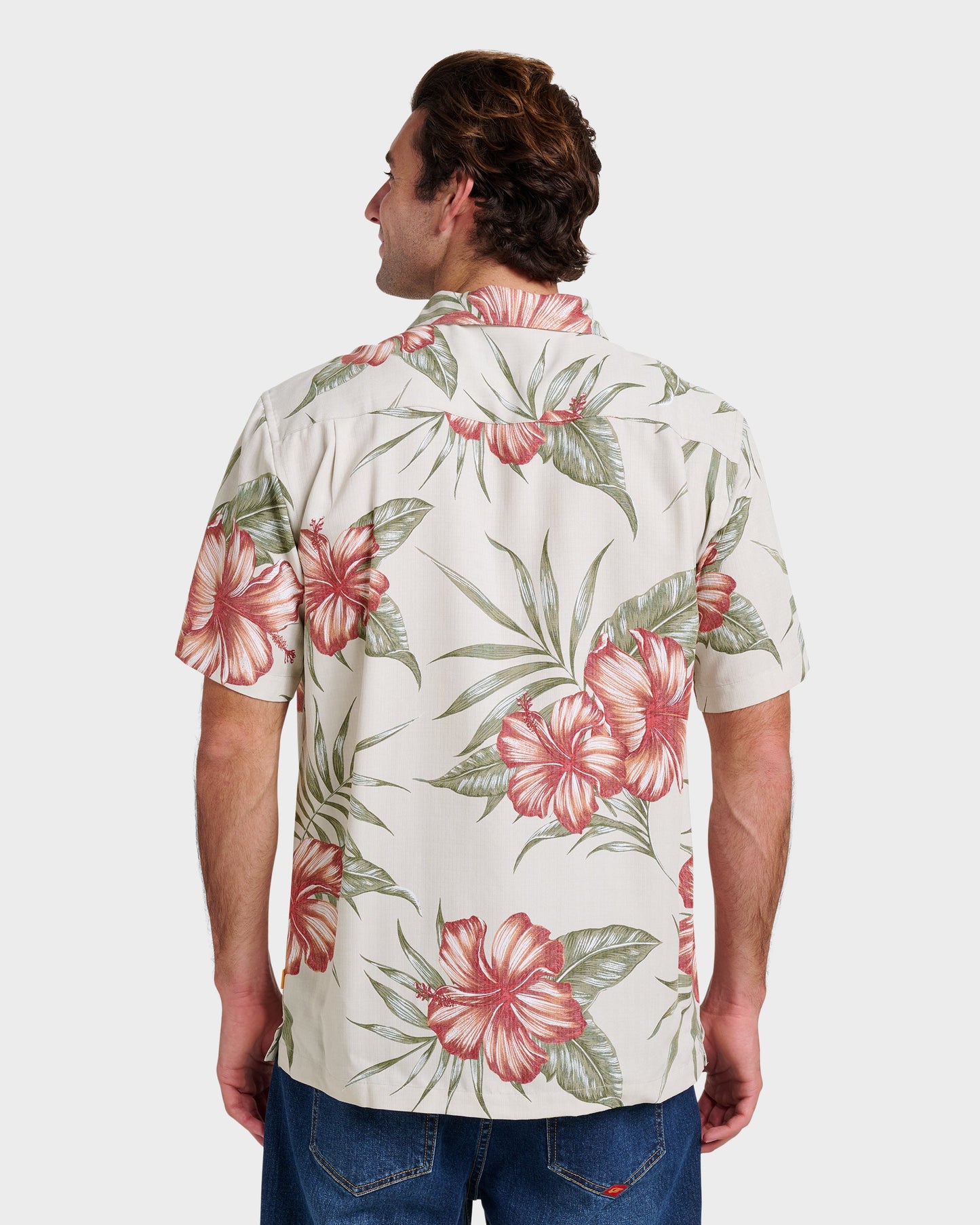 Waterman Tropical Dream Shirt - Moonbeam Moonbeam Quick Silver