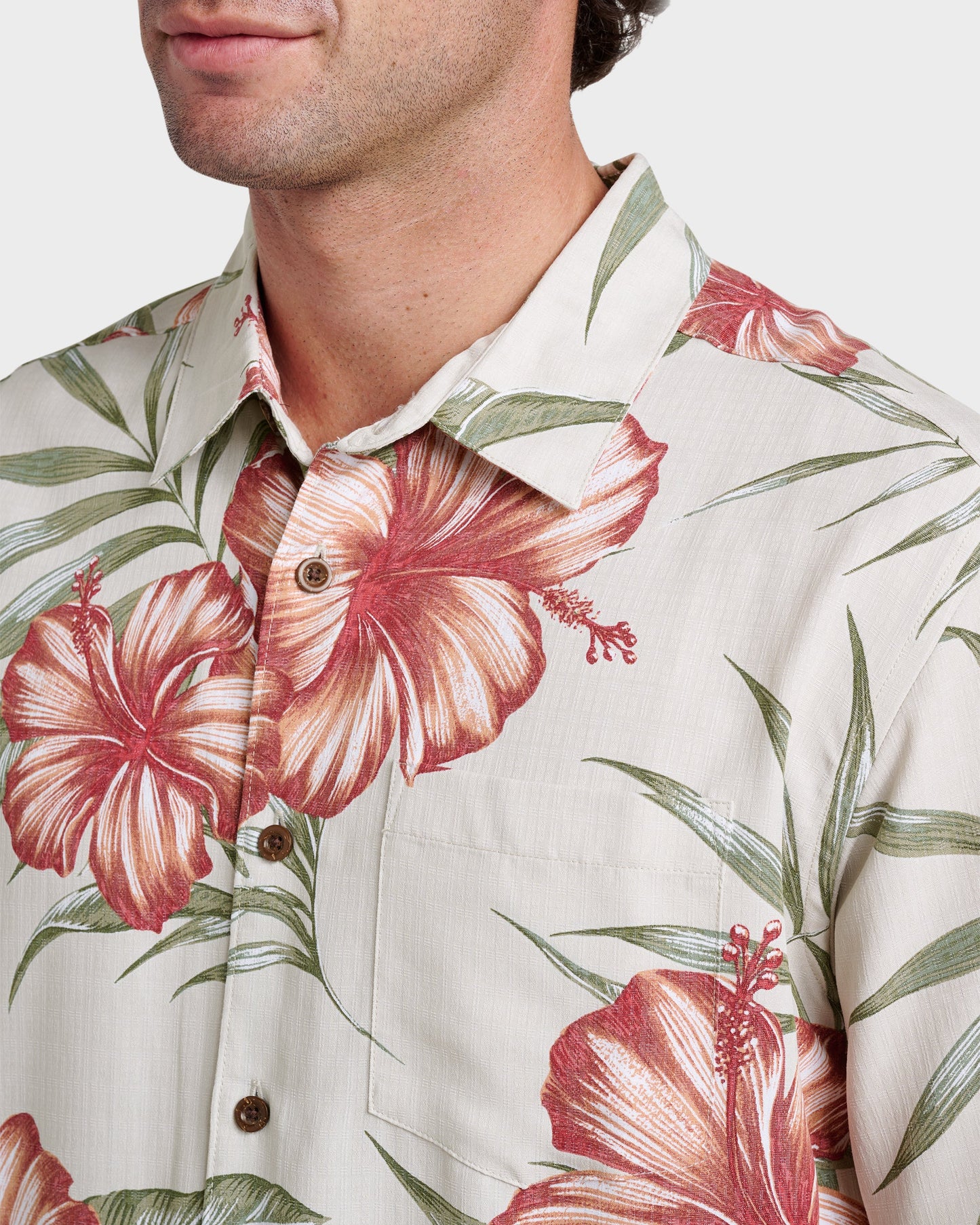 Waterman Tropical Dream Shirt - Moonbeam Moonbeam Quick Silver