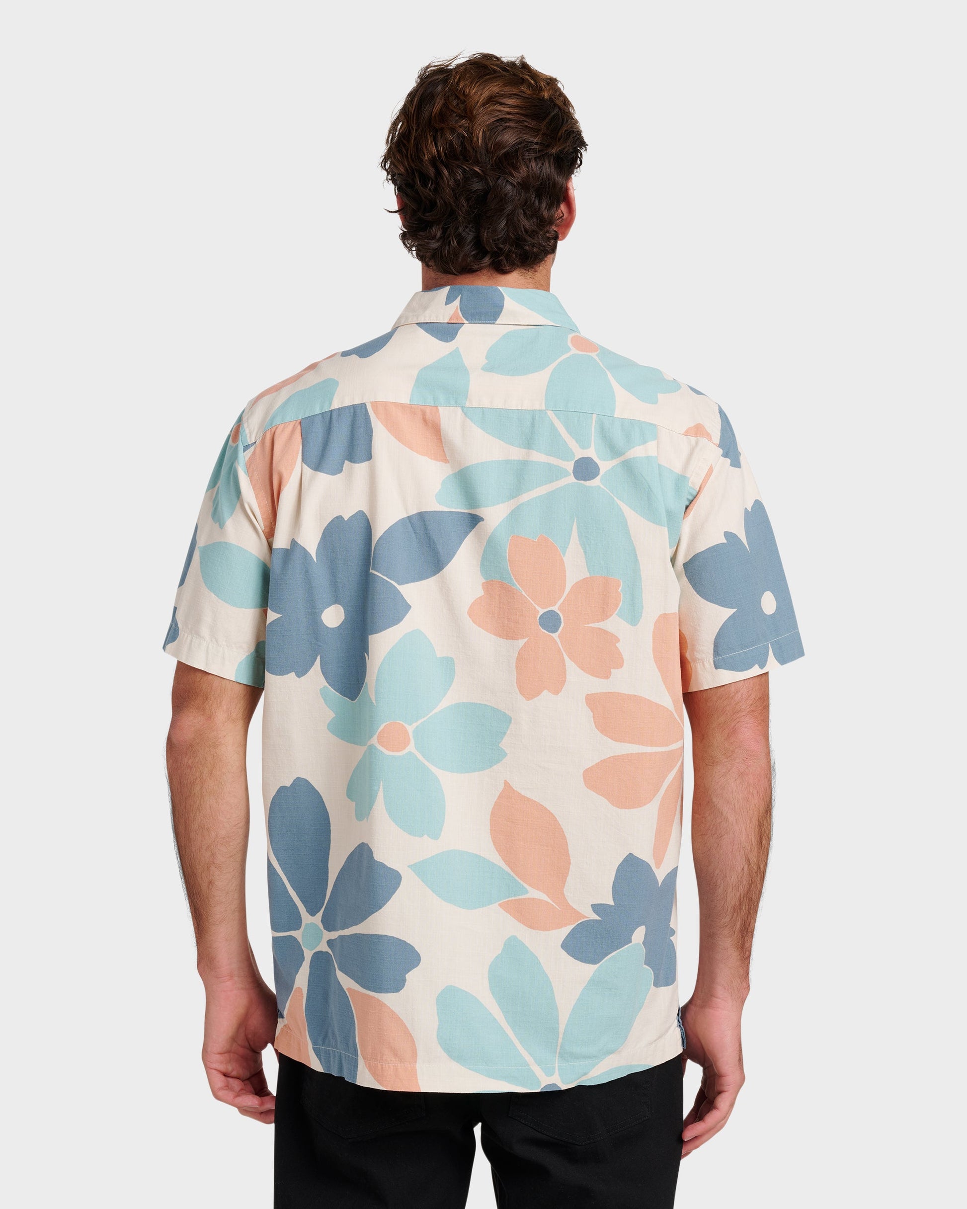 Waterman Flower Power Shirt - Moonbeam Moonbeam Quick Silver