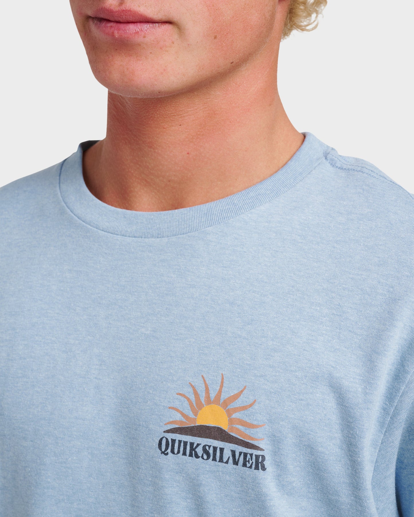 Dawn Patrol Classic T-shirt - Ashley Blue Heather Ashley Blue Heather Quick Silver