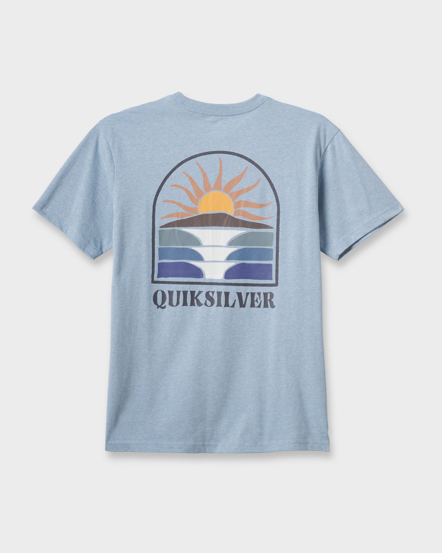 Dawn Patrol Classic T-shirt - Ashley Blue Heather Ashley Blue Heather Quick Silver