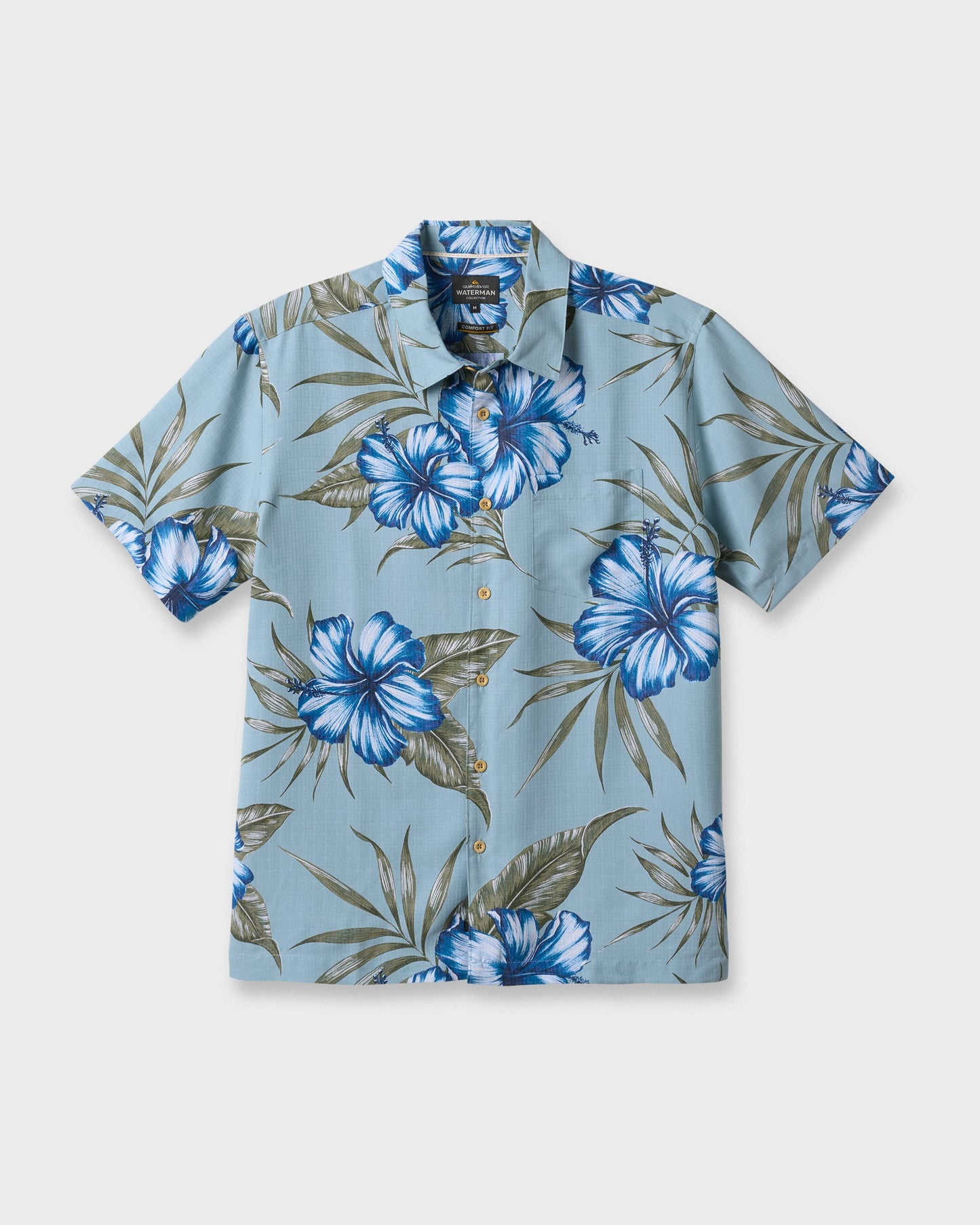Waterman Tropical Dream Shirt - Sterling Blue Sterling Blue Quick Silver
