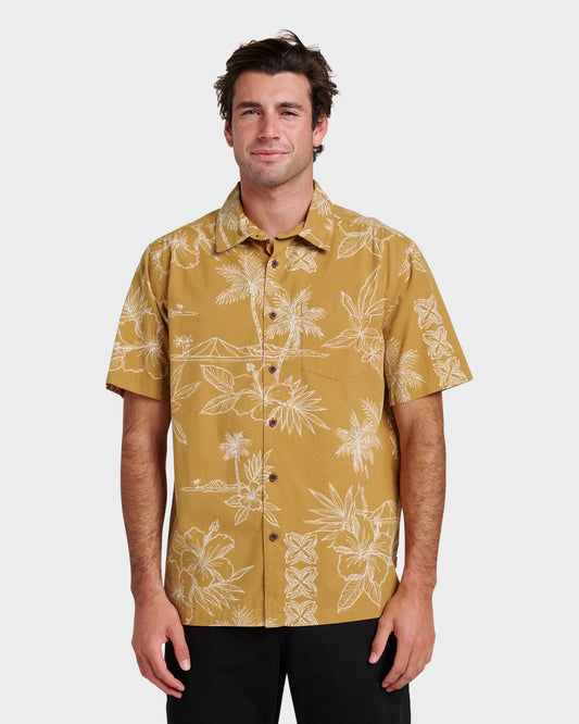Waterman Scenic Drive Shirt - Wood Thrush Wood Thrush Quick Silver