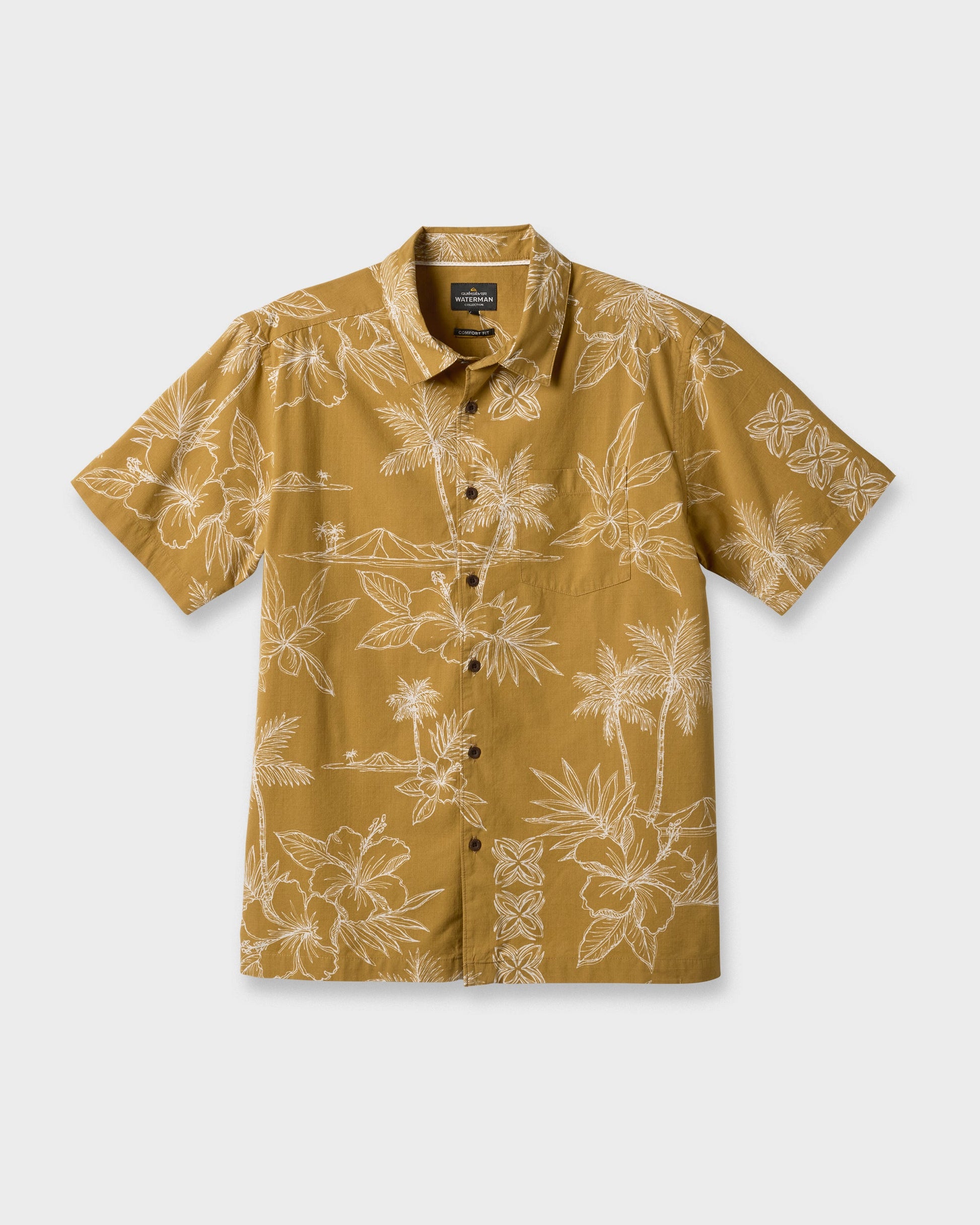 Waterman Scenic Drive Shirt - Wood Thrush Wood Thrush Quick Silver
