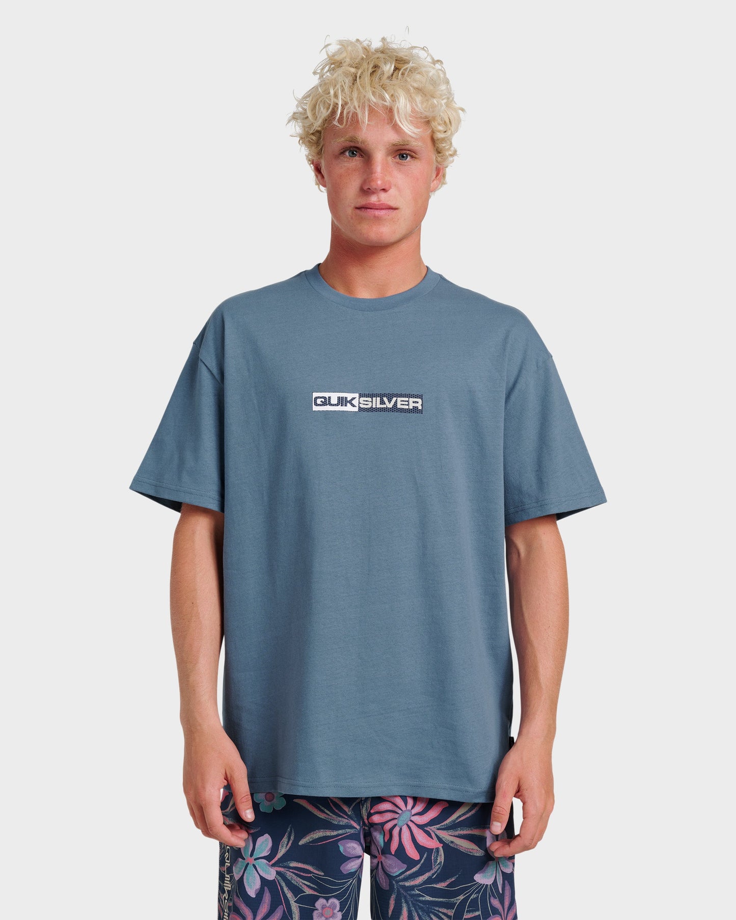 Saturn Tech Heavy Weight T-shirt - China Blue China Blue Quick Silver