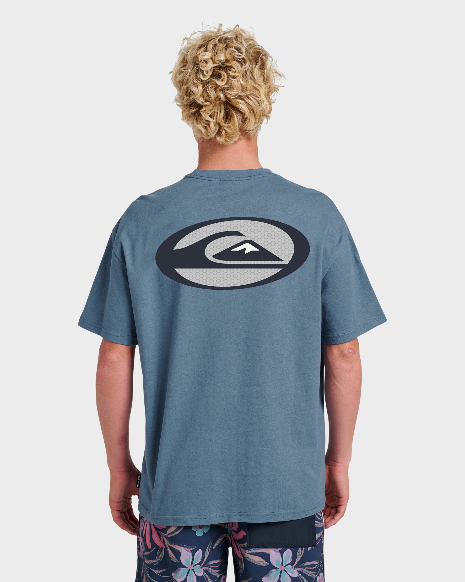 Saturn Tech Heavy Weight T-shirt - China Blue China Blue Quick Silver